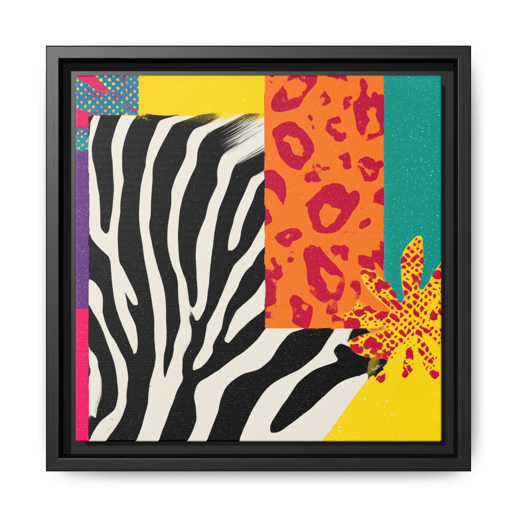 Vibrant Framed Art Print, Colorful Wall Decor, Modern Home Art, Statement Piece for Living Room, Unique Gift, Boho Decor