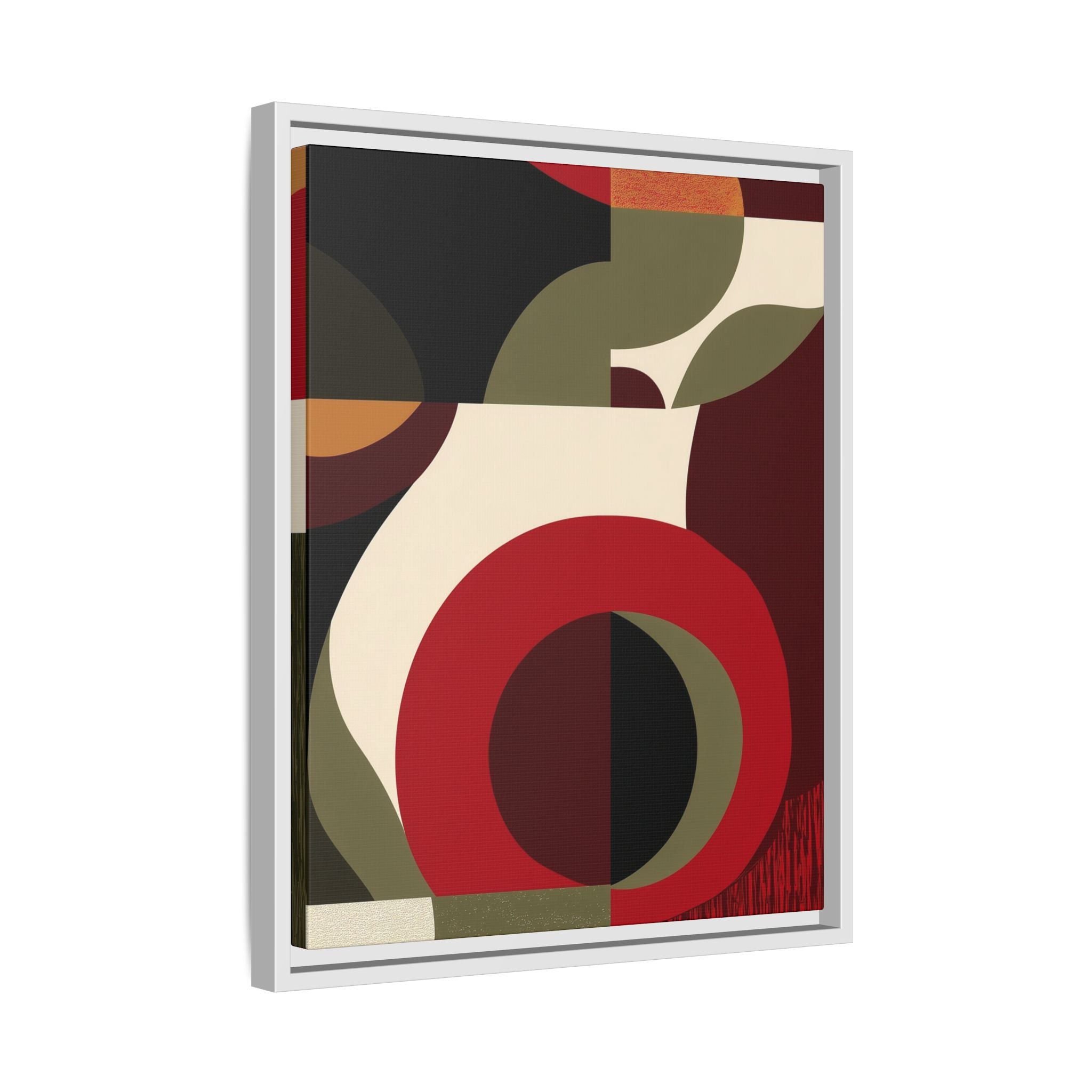 Geometric Intersections: Mid-Century Modern Design, Abstract Architectural Composition, Rhythmic Curved Forms   |   Custom Orders Accepted