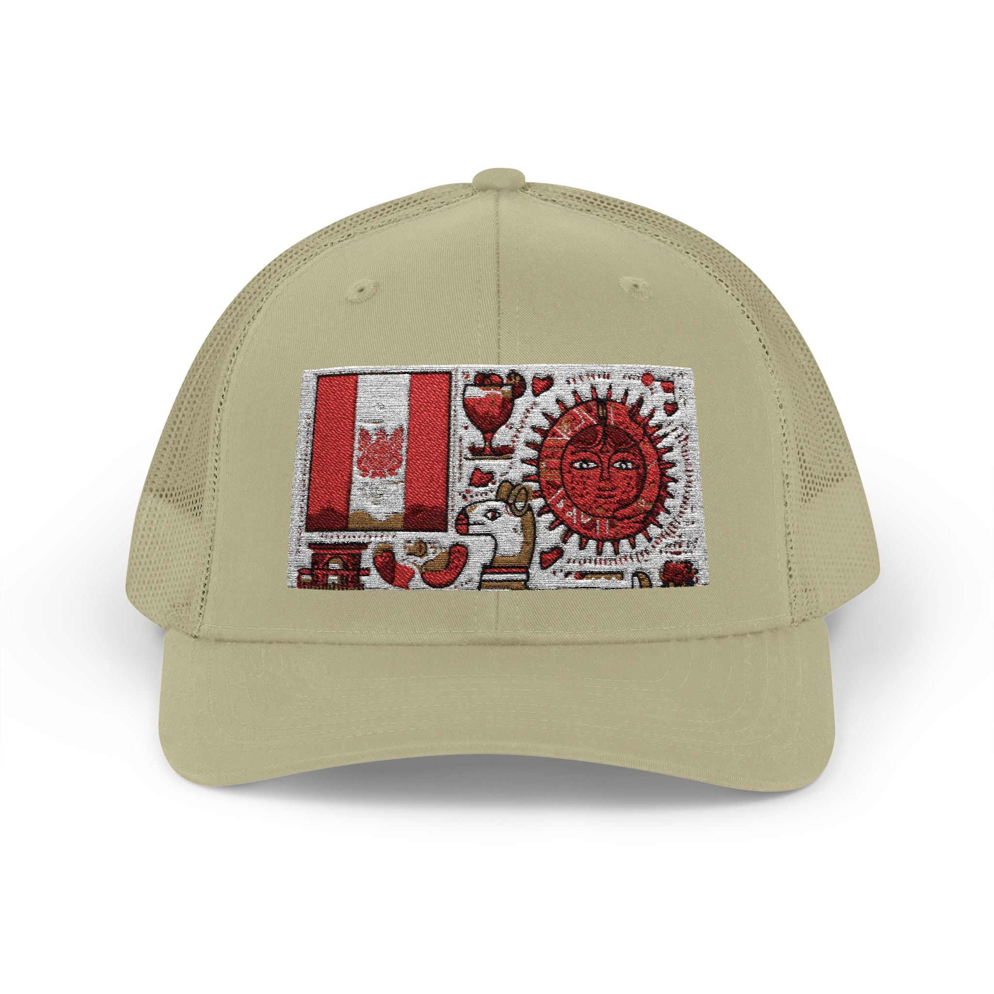 Peruvian Flag Snapback Trucker Cap, Patriotic Cap, Unique Gift for Him, Travel Accessory, Outdoor Summer Hat, Sports Headwear, Peru