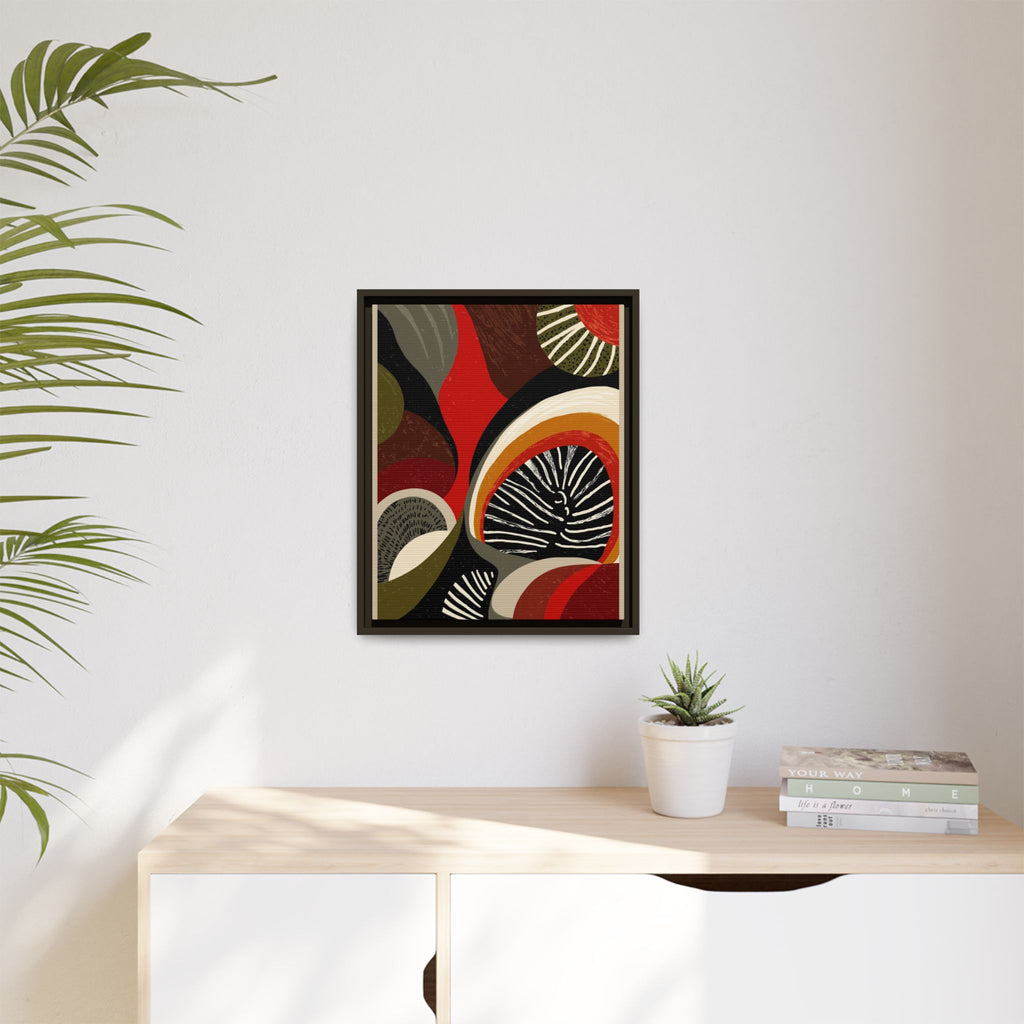 Geometric Rhythm: Abstract Composition, Mid-Century Modern Art, Radial Design Inspiration   |   Custom Orders Accepted