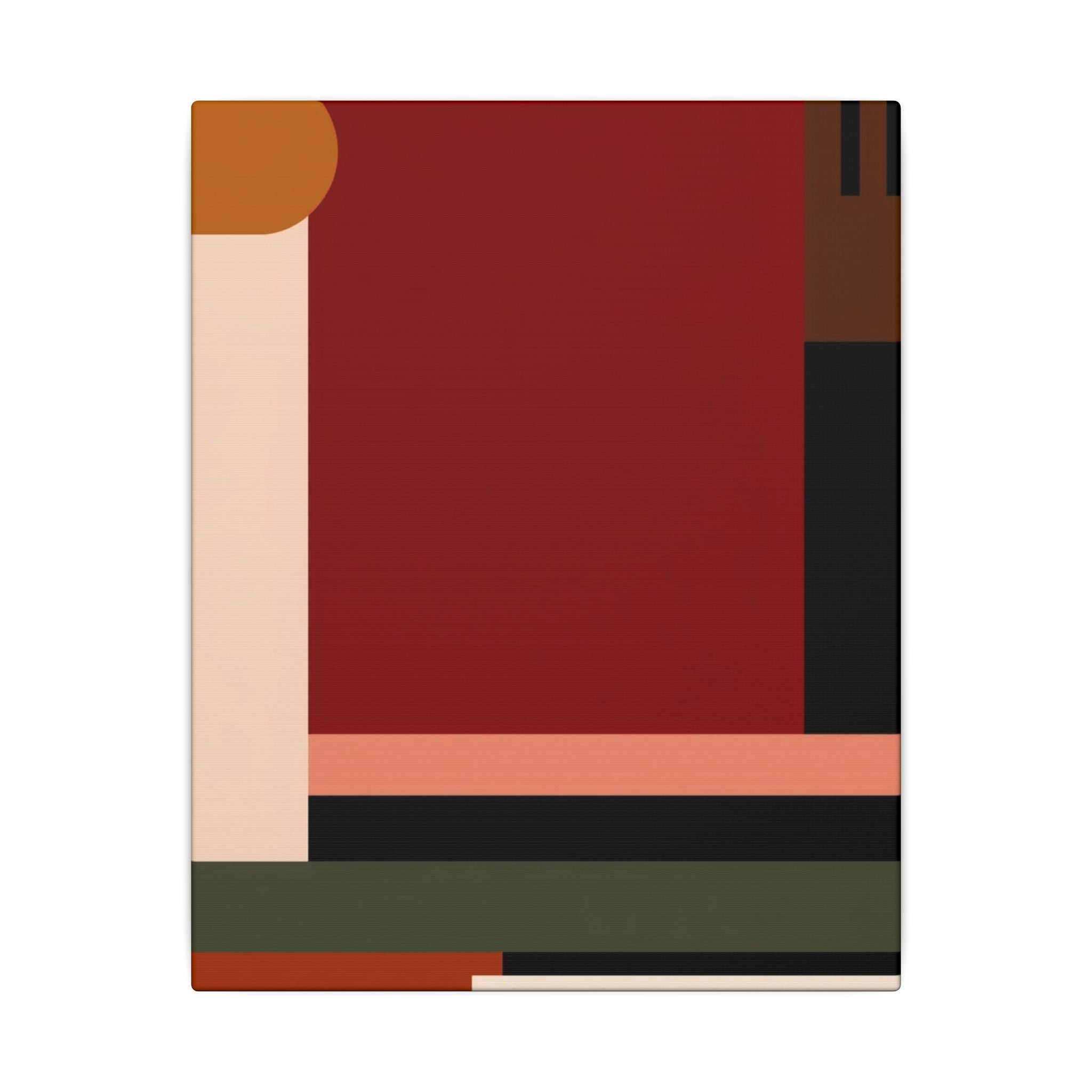 Geometric Harmony: Abstract Constructivist Design, Modern Color Palette, Minimalist Architectural Composition   |   Custom Orders Accepted