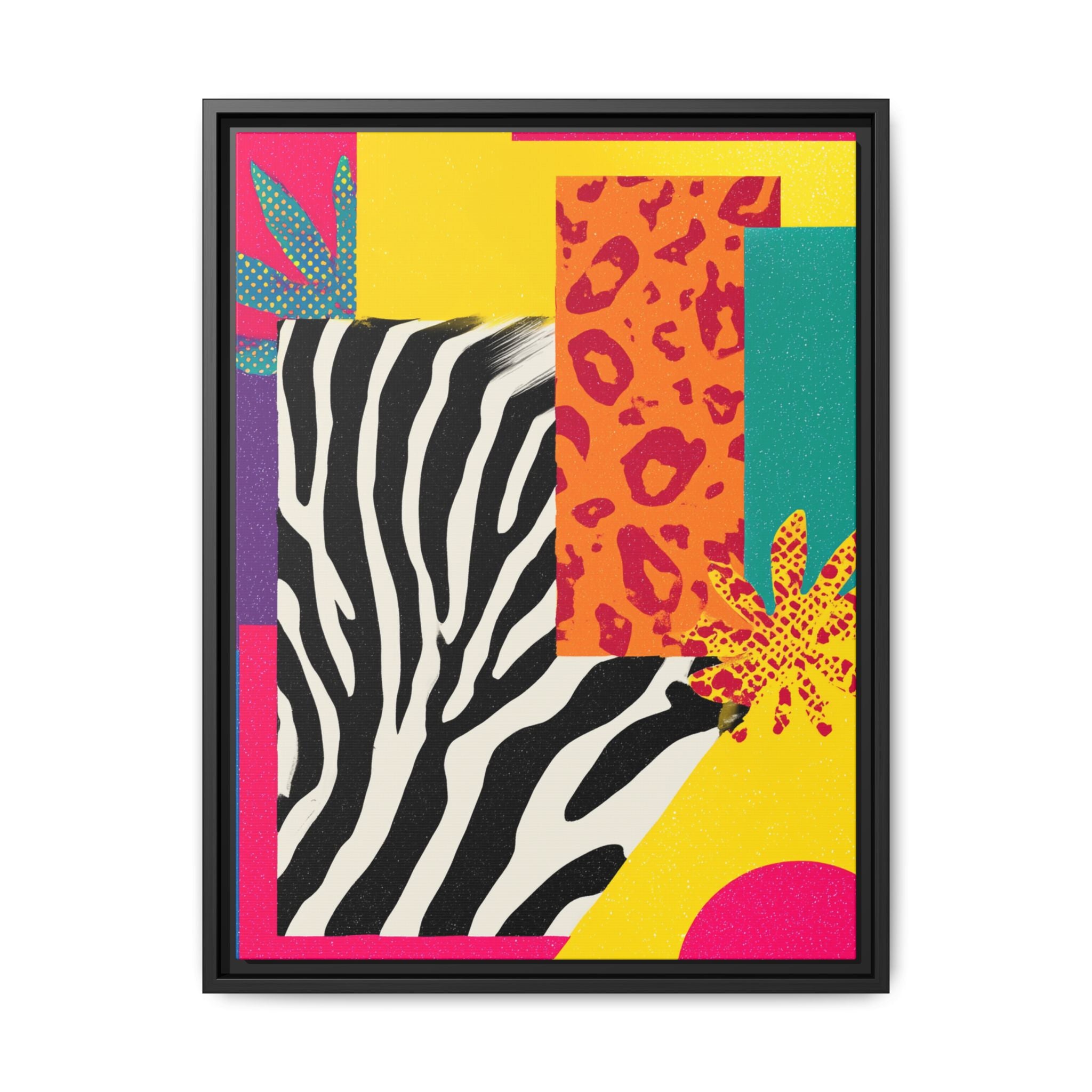 Vibrant Framed Art Print, Colorful Wall Decor, Modern Home Art, Statement Piece for Living Room, Unique Gift, Boho Decor