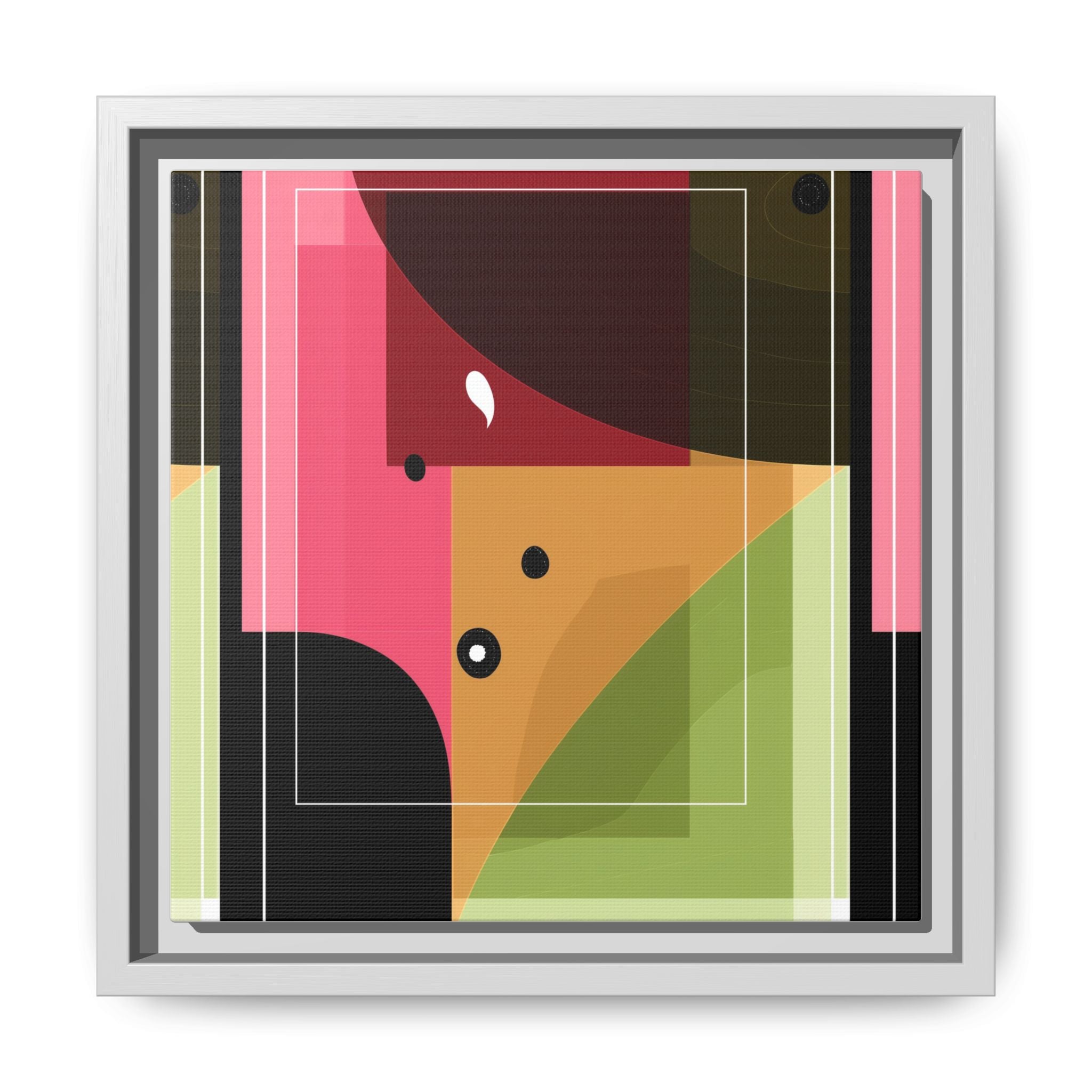 Geometric Convergence: Abstract Modernist Composition, Constructivist Color Blocking, Layered Geometric Design   |   Custom Orders Accepted