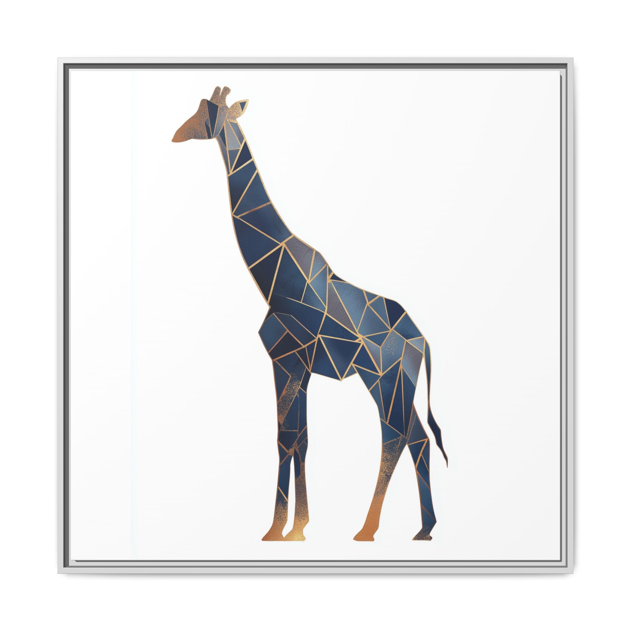 Geometric Giraffe: Modern Wildlife Art, Angular Minimalist Design   |  Personalized & Custom Orders Available