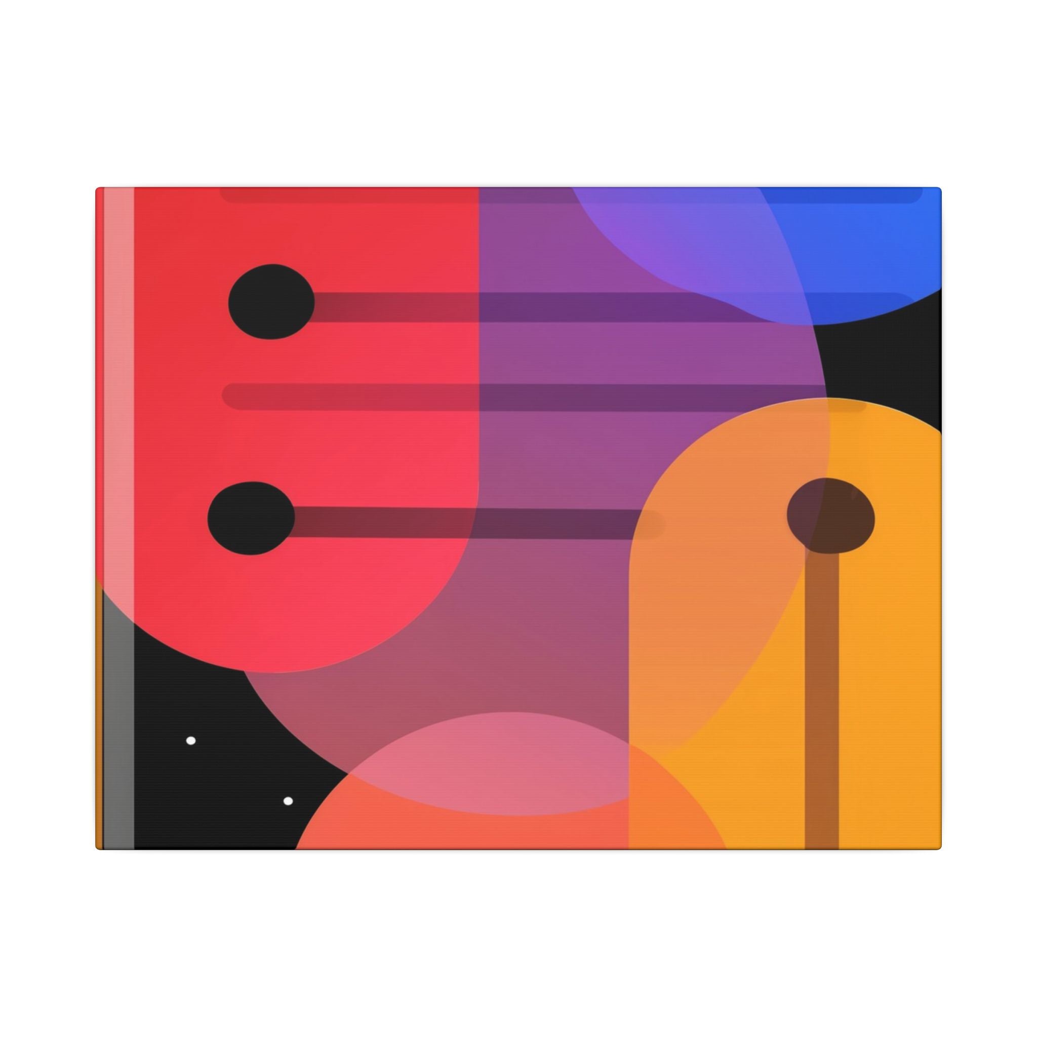 Cosmic Geometry: Abstract Shapes in Vibrant Colors, Digital Minimalist Design, Constructivist Inspiration   |   Custom Orders Accepted