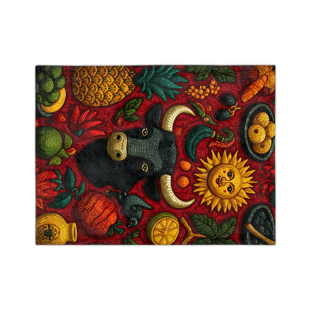 Vibrant Spanish Art Blanket, Cozy Home Décor, Bohemian Style Throw, Unique Gift for Any Occasion, Doona Cover, Duvet, Quilt