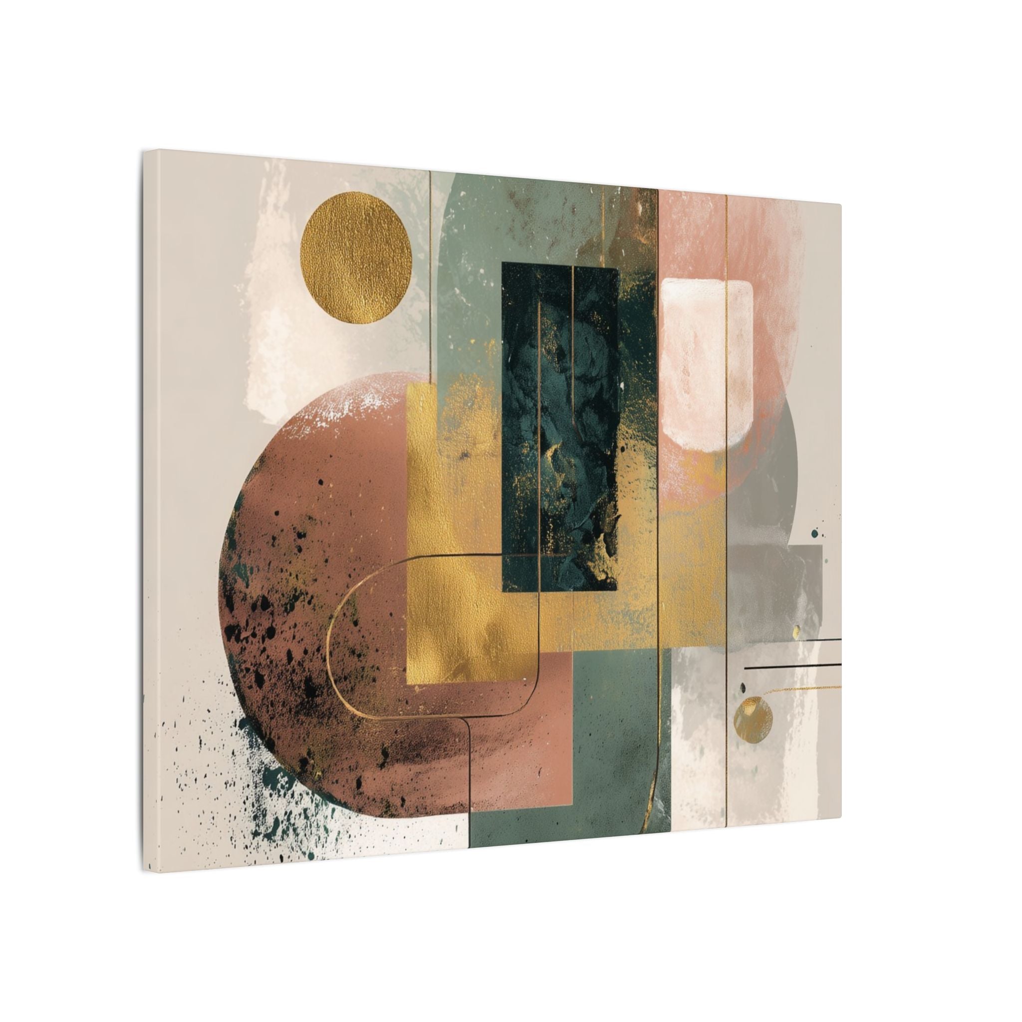 Geometric Harmony: Abstract Composition, Modernist Minimalism, Ethereal Design Layers   |   Custom Orders Accepted