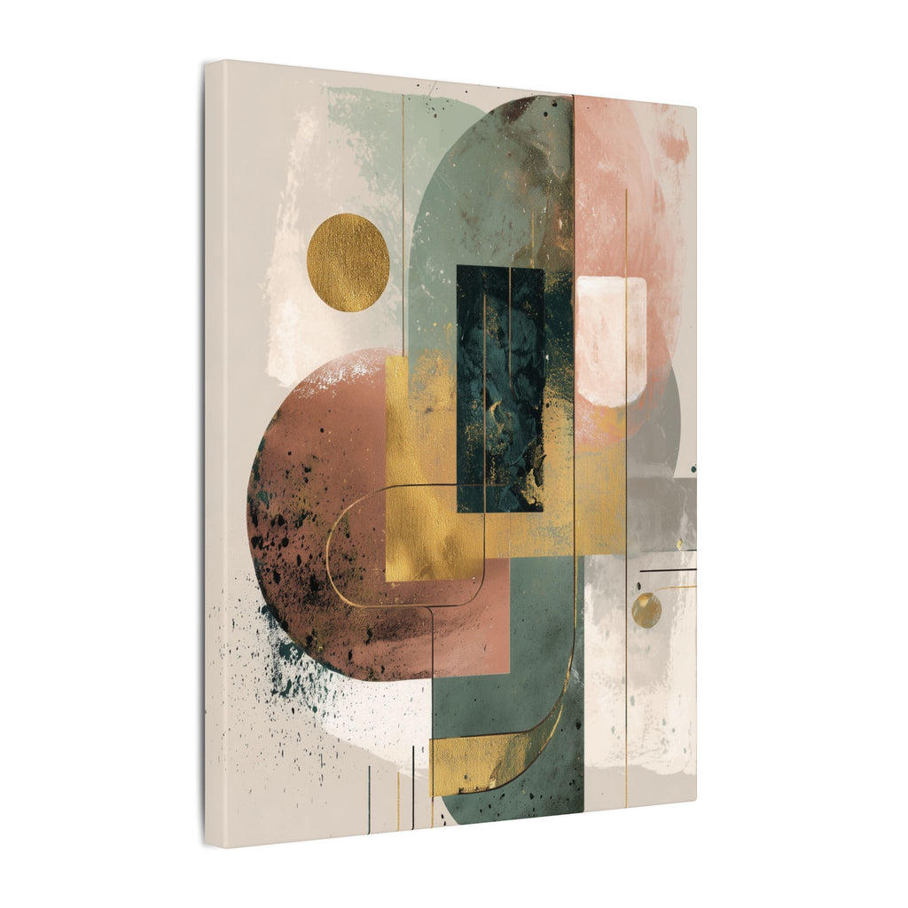 Geometric Harmony: Abstract Composition, Modernist Minimalism, Ethereal Design Layers   |   Custom Orders Accepted