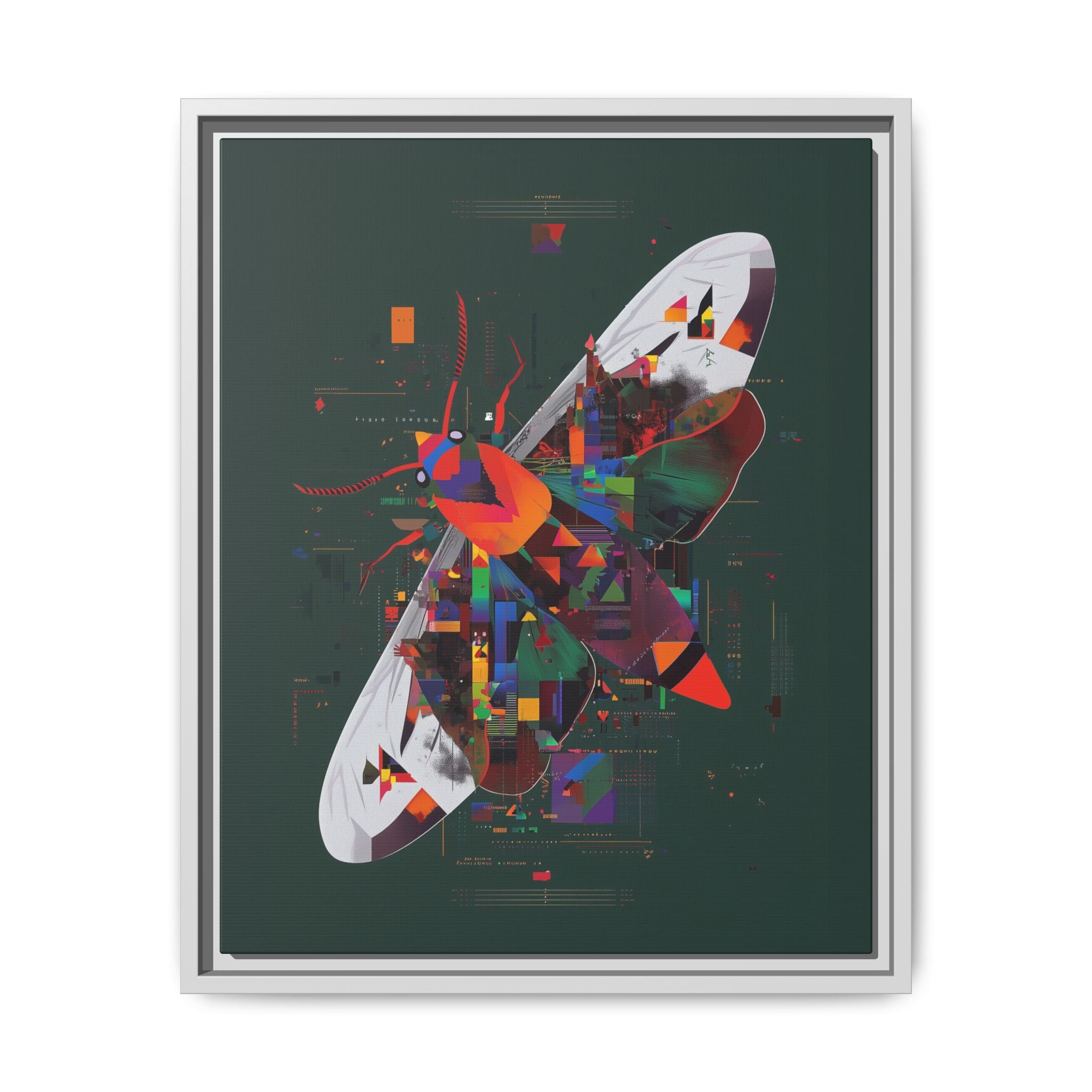 Geometric Metamorphosis: Digital Butterfly Design, Tech-Organic Art Visualization   |    Custom Orders Available