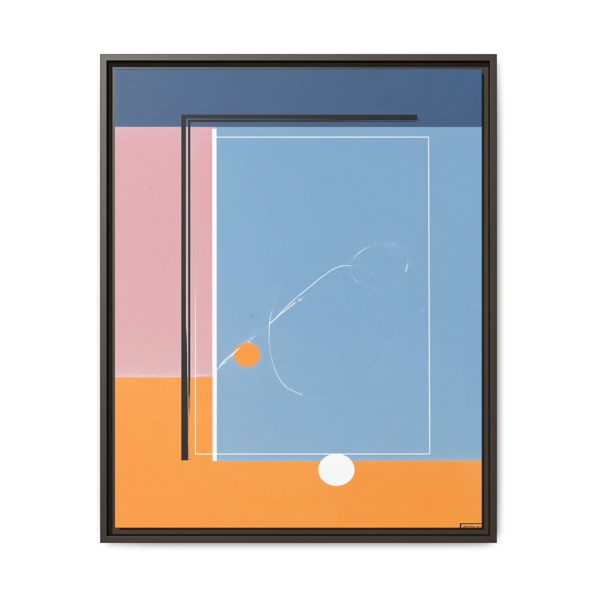 Geometric Layered Abstraction: Modernist Color Planes, Constructivist Design, Minimalist Composition   |   Custom Orders Accepted