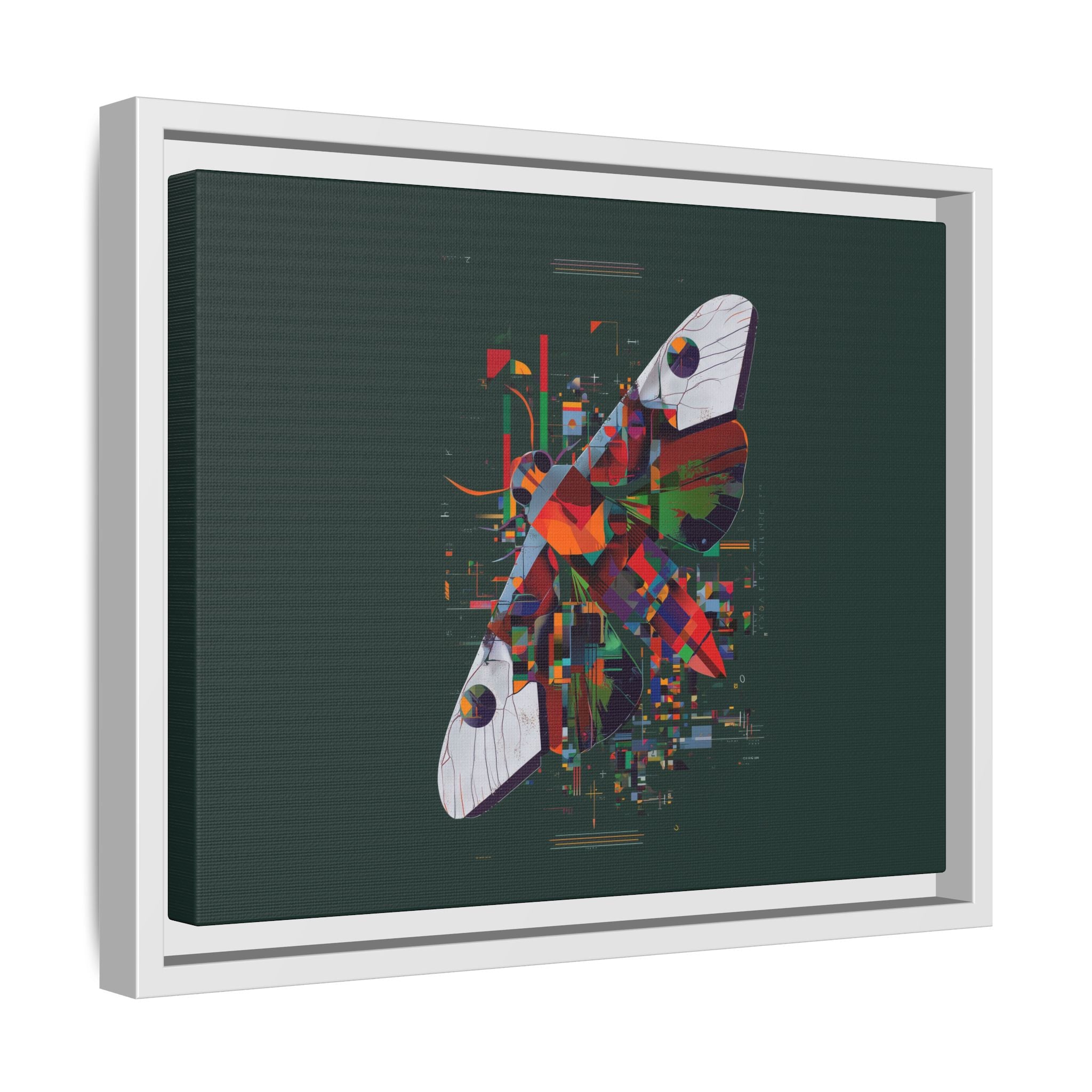 Butterfly Deconstruction: Geometric Digital Art, Pixelated Abstract Butterfly Wings   |    Custom Orders Available
