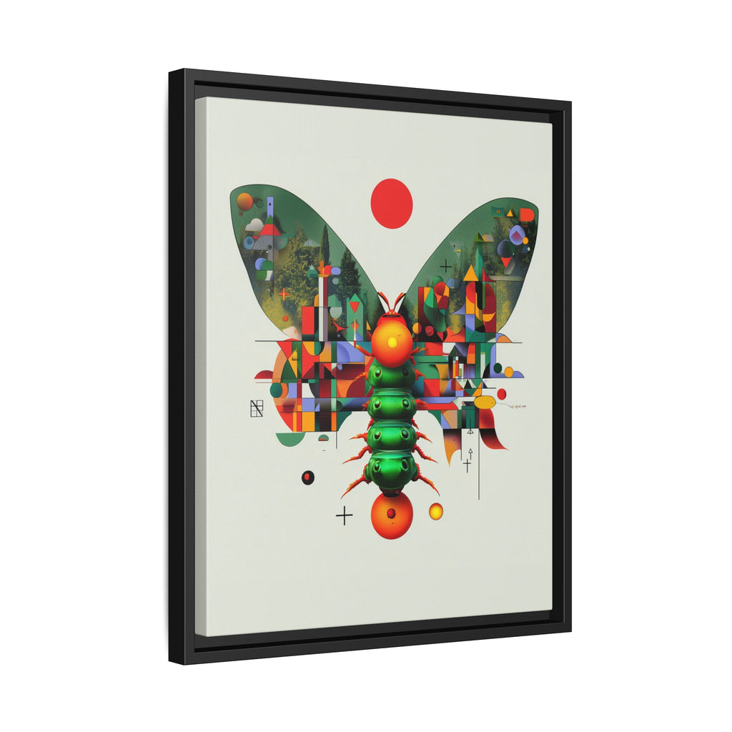 Metamorphic Geometry: Digital Butterfly Architecture, Cubist Nature Transformation   |    Custom Orders Available