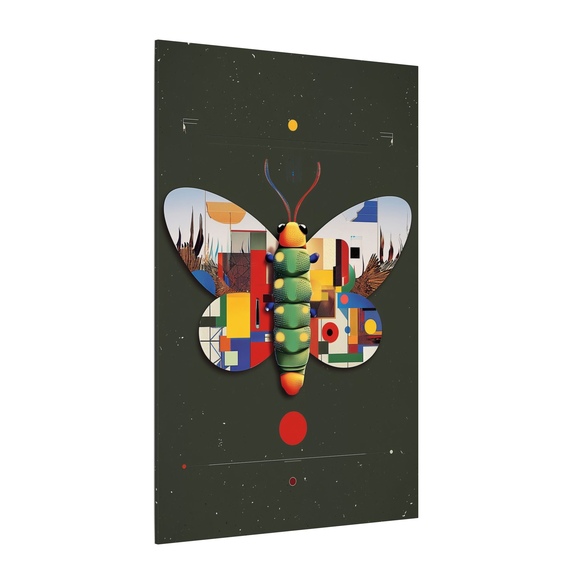 Geometric Metamorphosis: Digital Butterfly Design, Bauhaus-Inspired Modernist Art   |    Custom Orders Available
