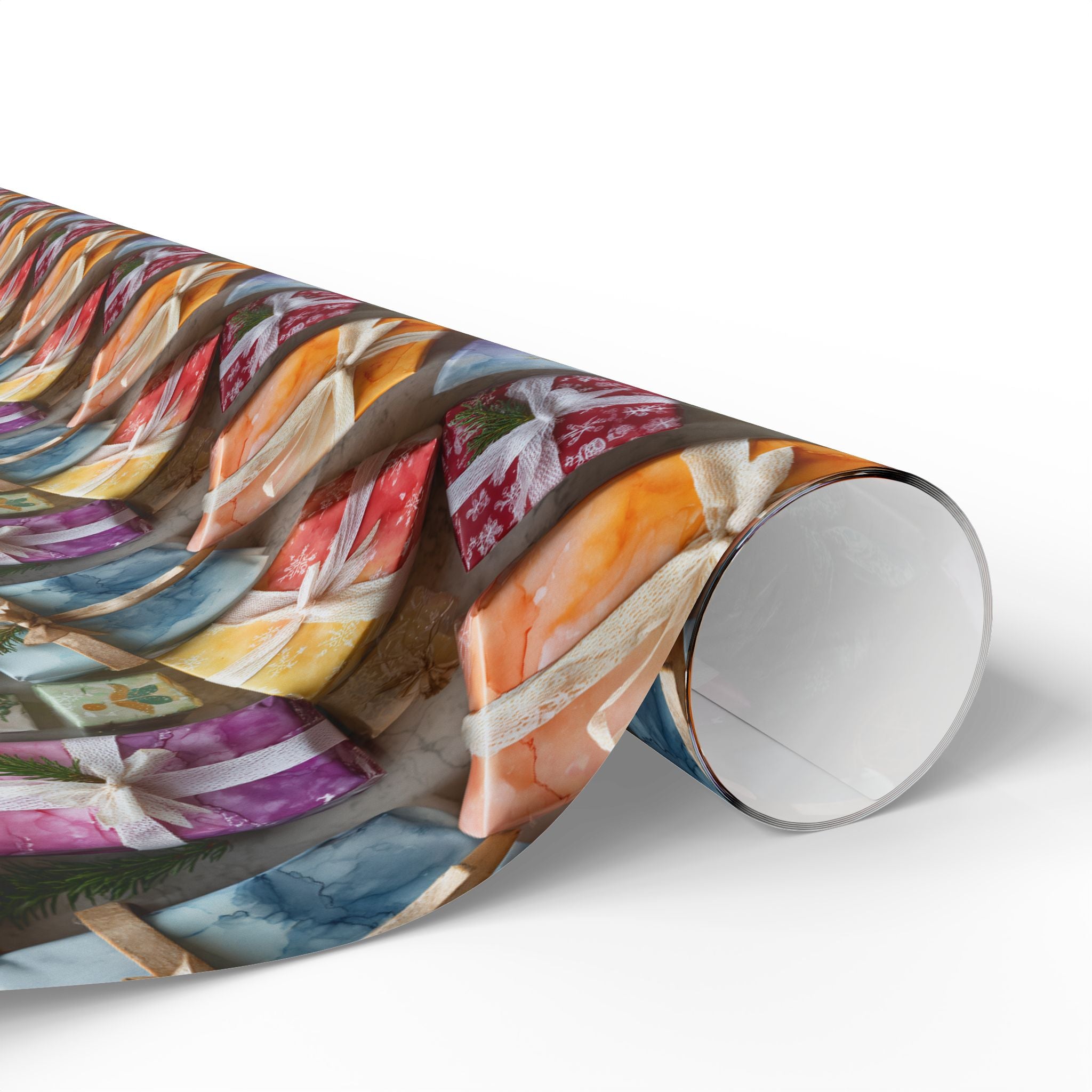 Wrapping Paper — Colorful Quilt Patch Pattern Gift Wrap (Holiday, Birthday, Craft Lovers)