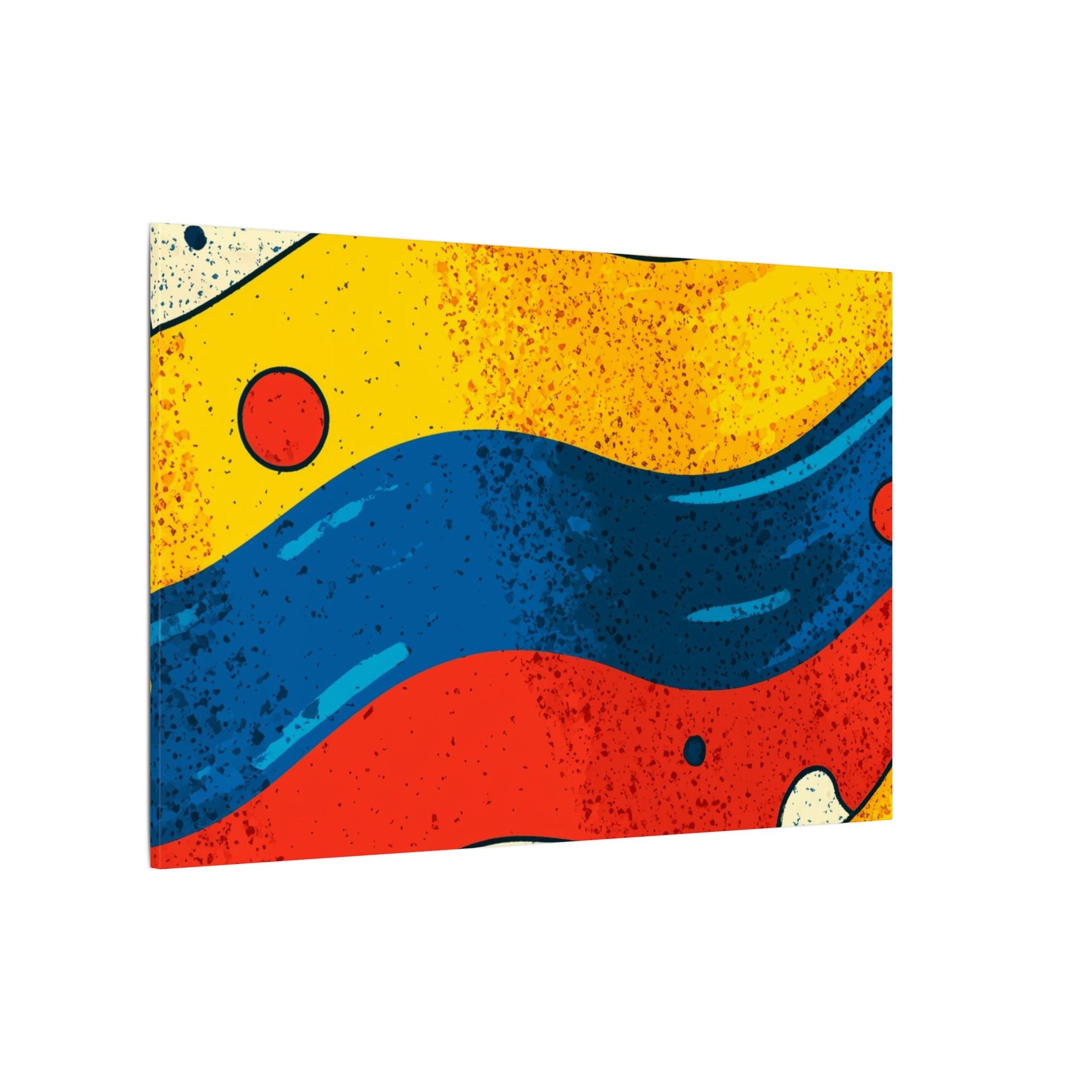 Fluid Dynamics: Retro Abstract Shapes, Mid-Century Modern Motion, Geometric Color Waves   |   Custom Orders Accepted