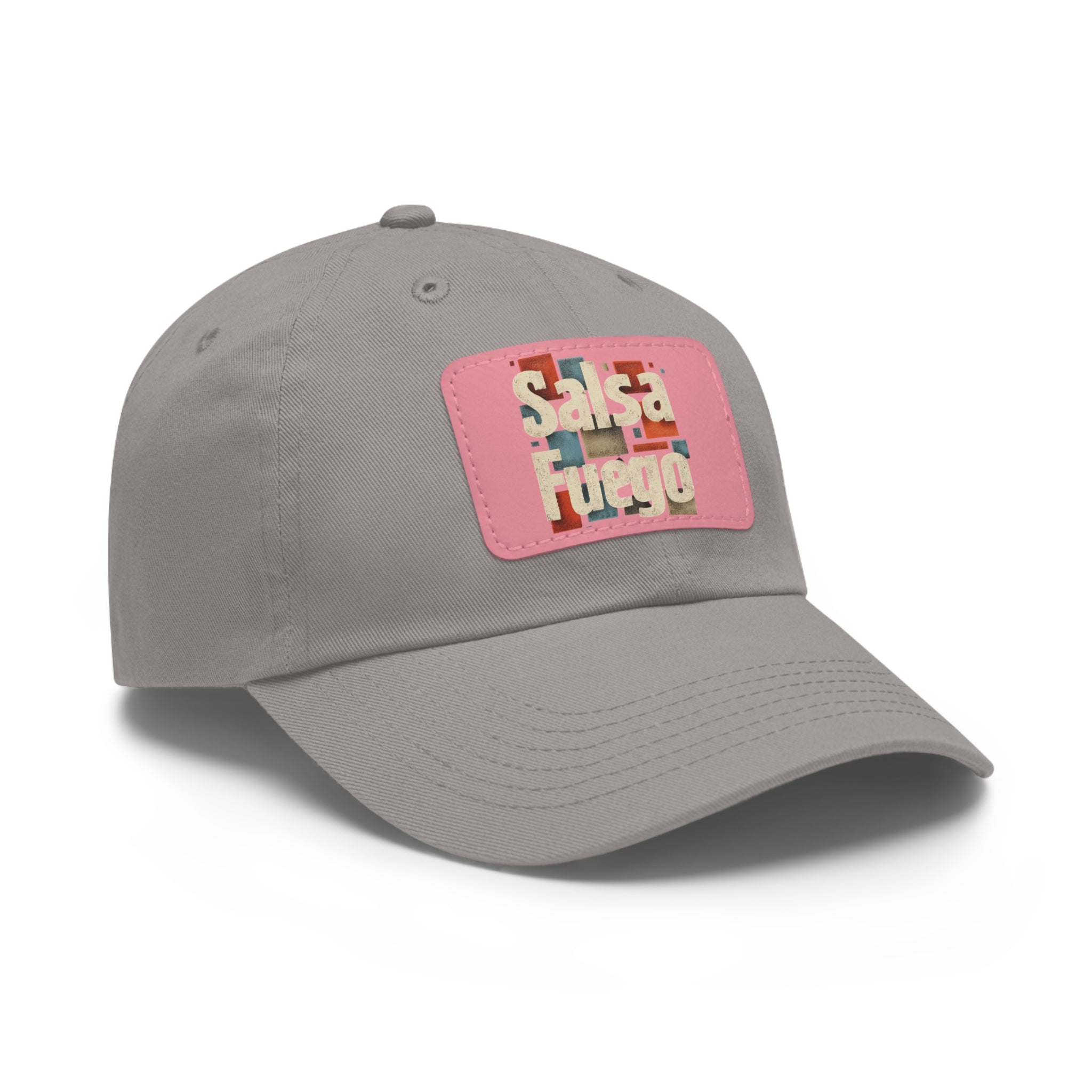 Salsa Fuego Geometric Dad Hat with Leather Patch (Rectangle)