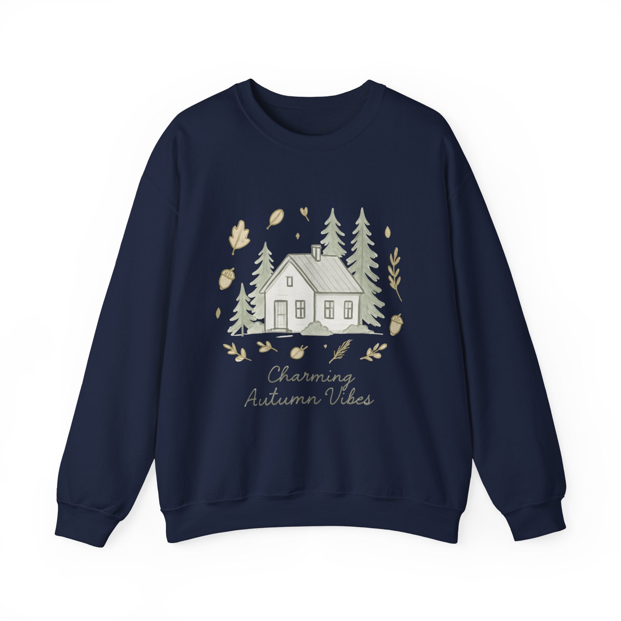 Autumn Cabin Vibes Sweatshirt - Forest Scene, 5 colours