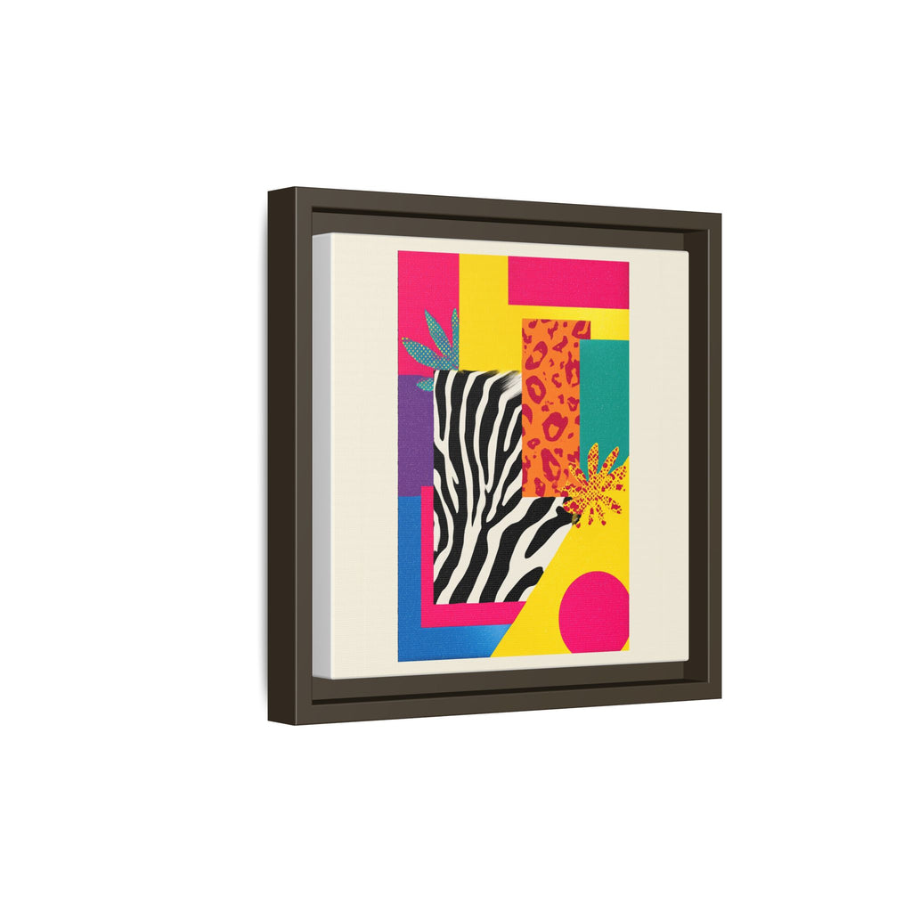 Zebra Stripes & Leopard Spots: 80s Pop Art Design, Memphis Style Graphic, Geometric Color Block Pattern   |   Custom Orders Accepted