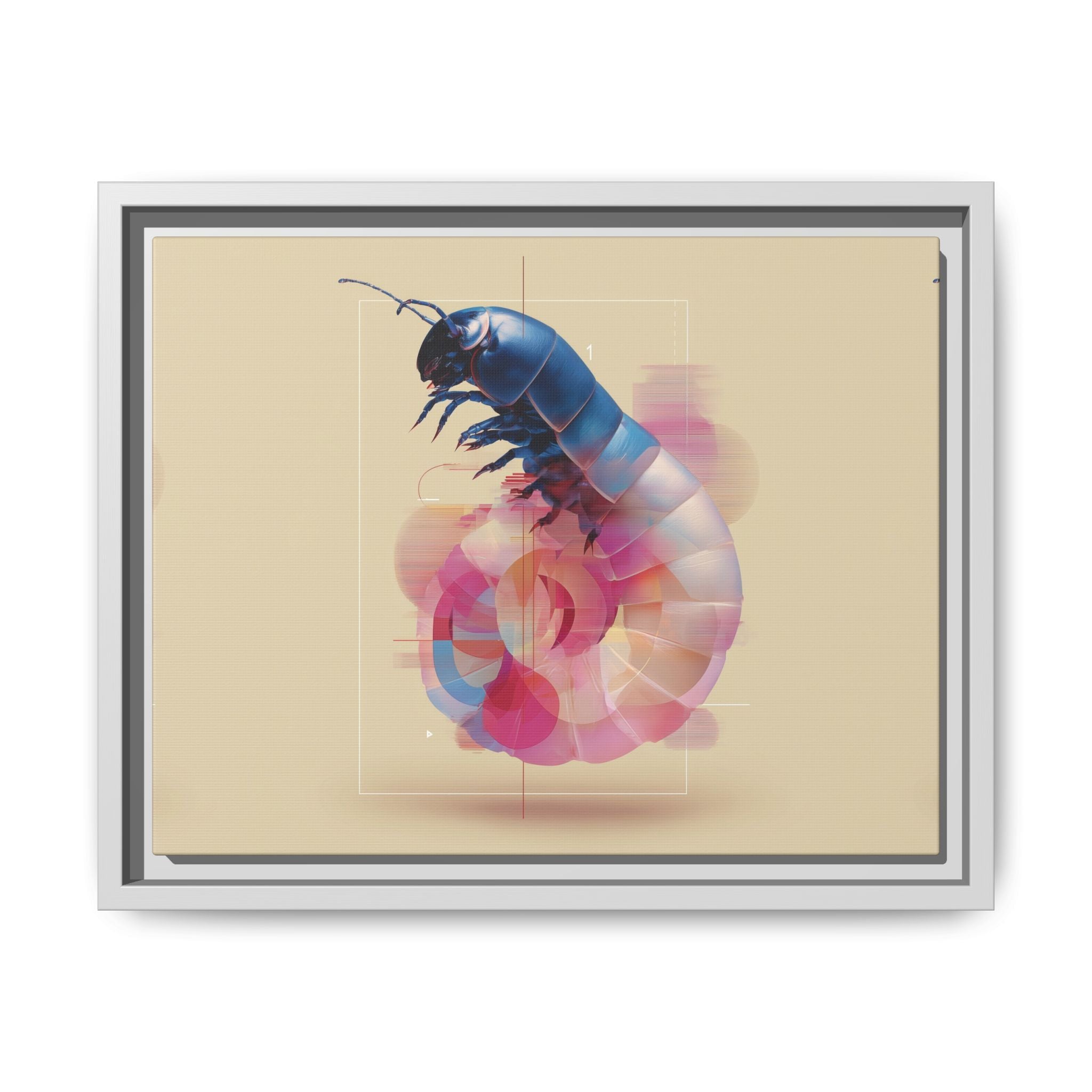 Exoskeleton Cipher: Digital Insect Rendering, Geometric Glitch Art   |    Custom Orders Available