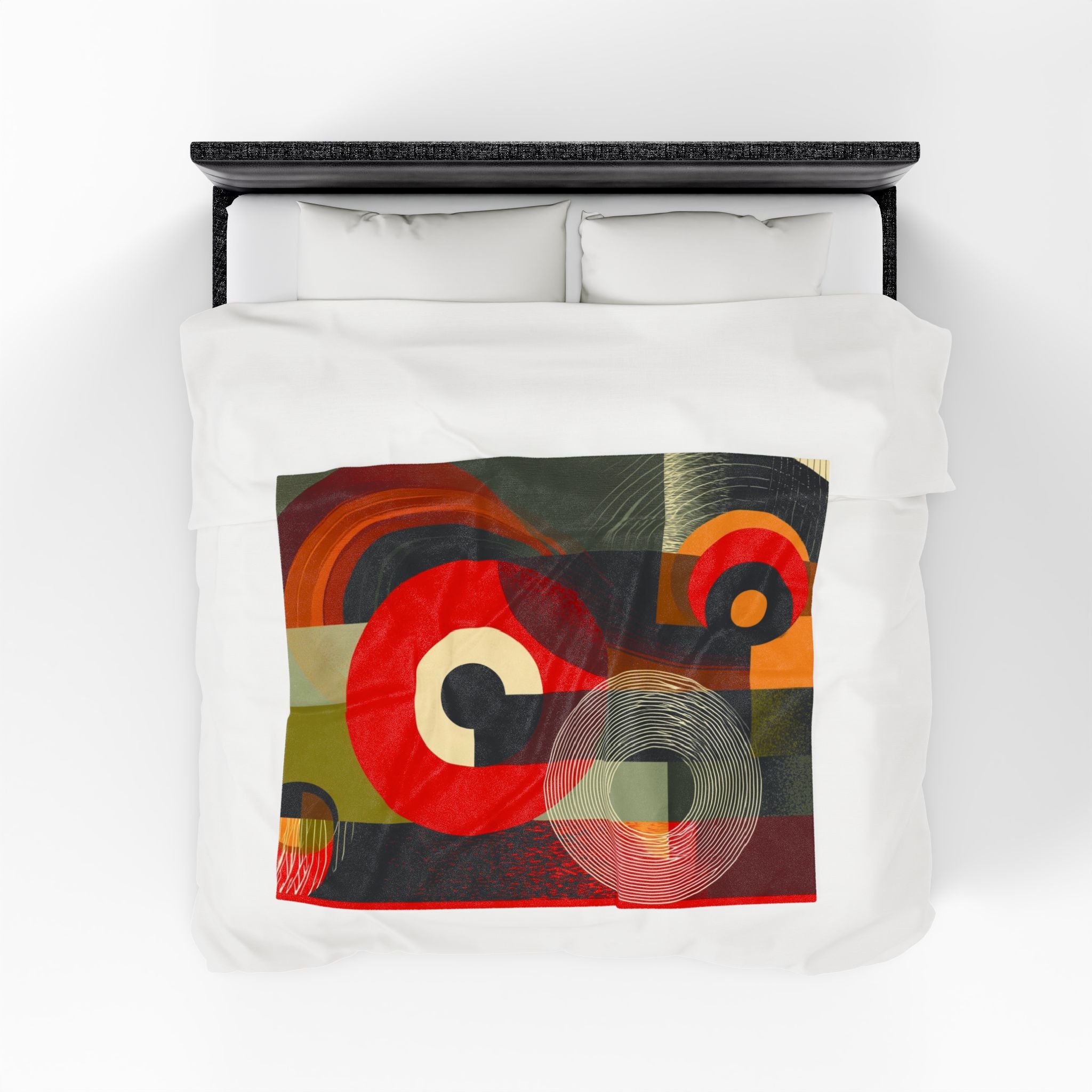 Rhythmic Geometrics: Constructivist Composition, Mid-Century Modern Abstract Design   |    Custom Orders Available