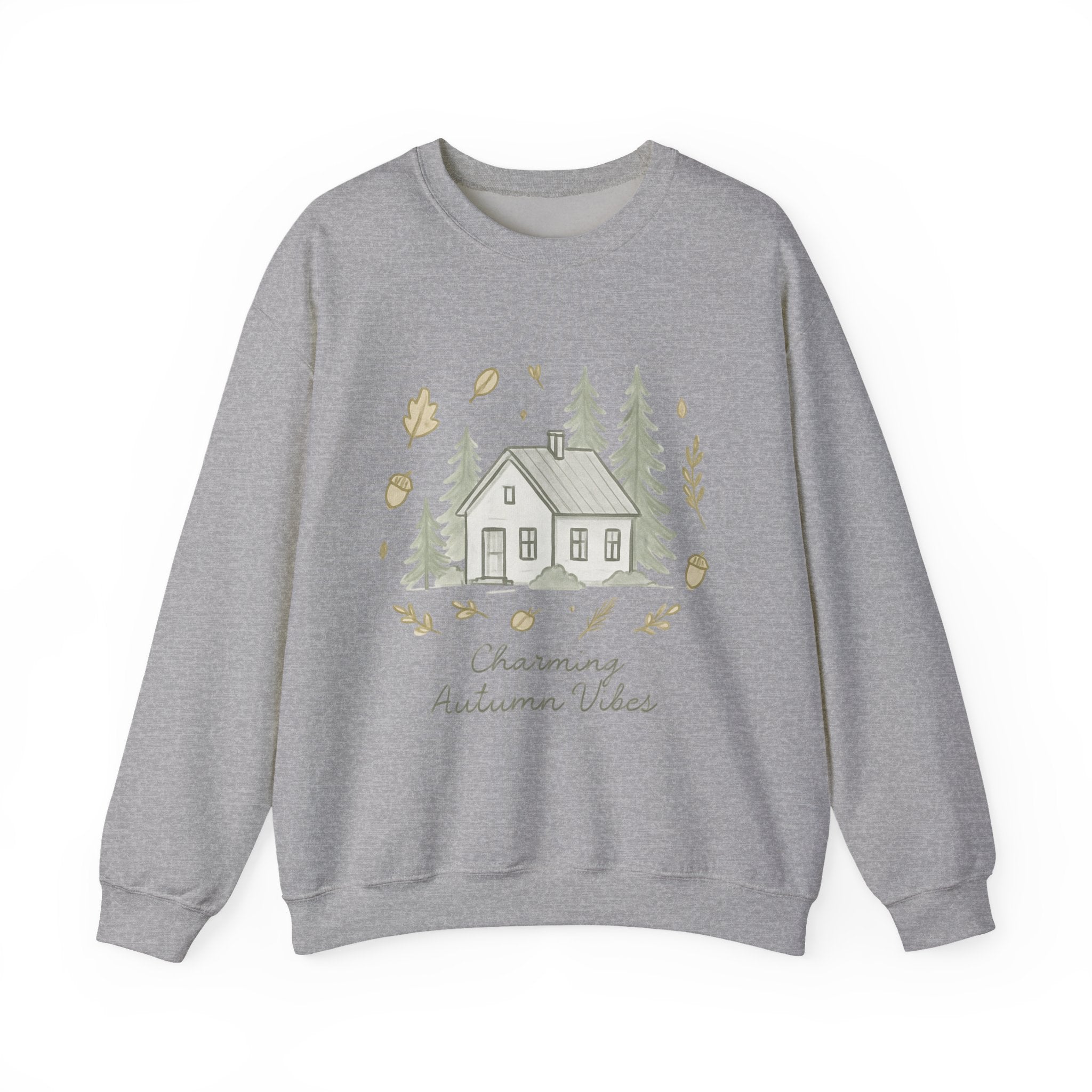 Autumn Cabin Vibes Sweatshirt - Forest Scene, 5 colours