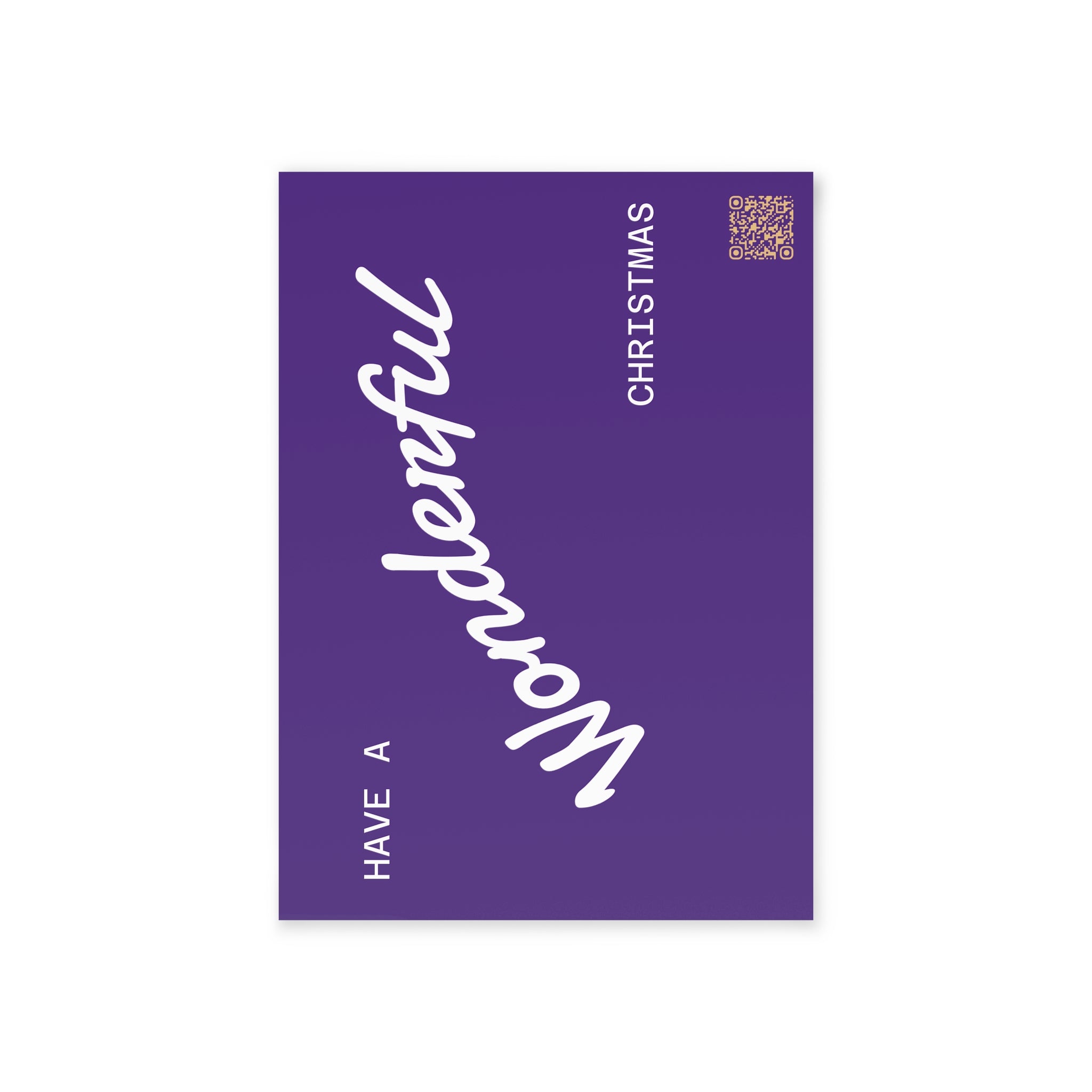 Two-Sided Holiday Cards with Classy Present Design, Perfect for Christmas Greetings, Festive Seasonal Wishes, Unique Christmas Gift