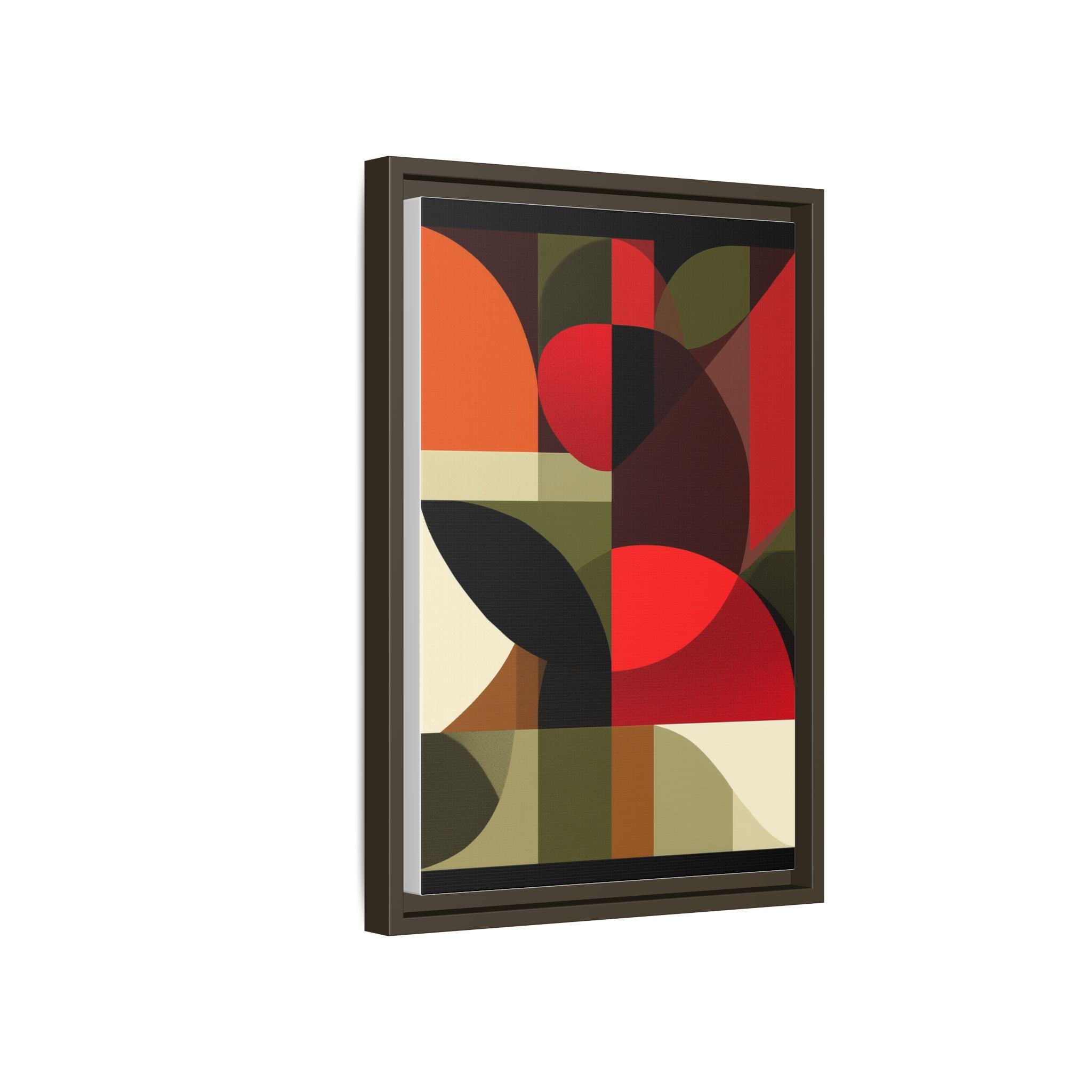 Geometric Fusion: Modern Abstract Composition, Cubist Color Blocks, Architectural Form Harmony   |   Custom Orders Accepted