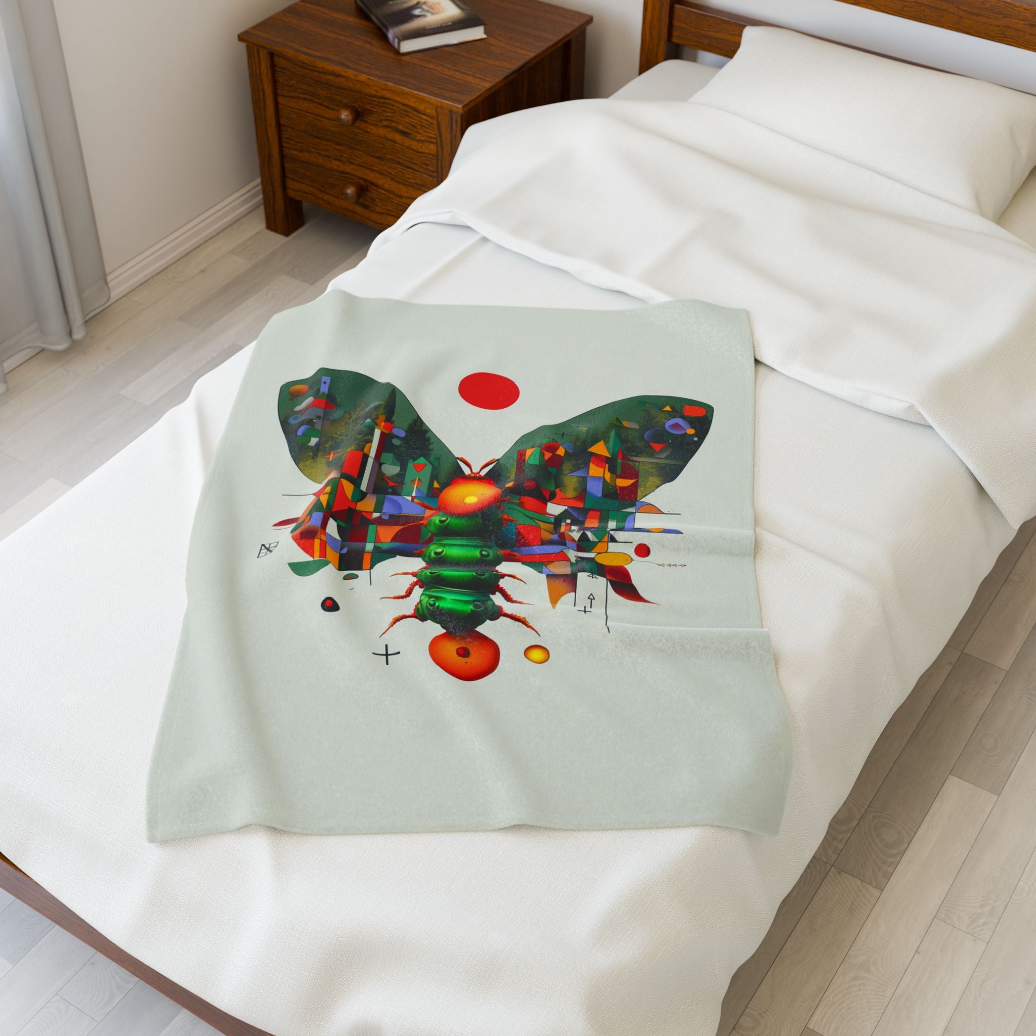 Geometric Butterfly Metamorphosis: Digital Cubist Nature Art, Architectural Insect Composition   |    Custom Orders Available