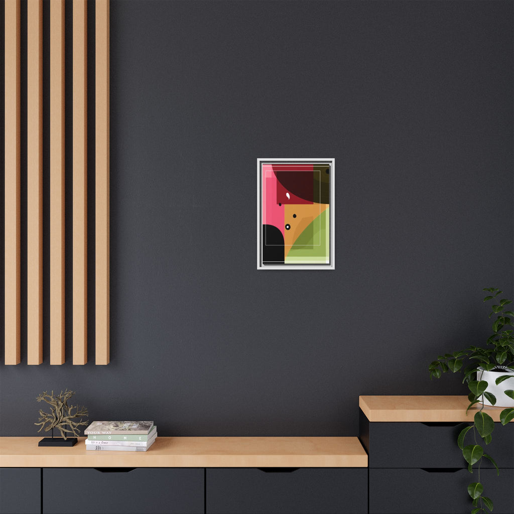 Geometric Convergence: Abstract Modernist Composition, Constructivist Color Blocking, Layered Geometric Design   |   Custom Orders Accepted