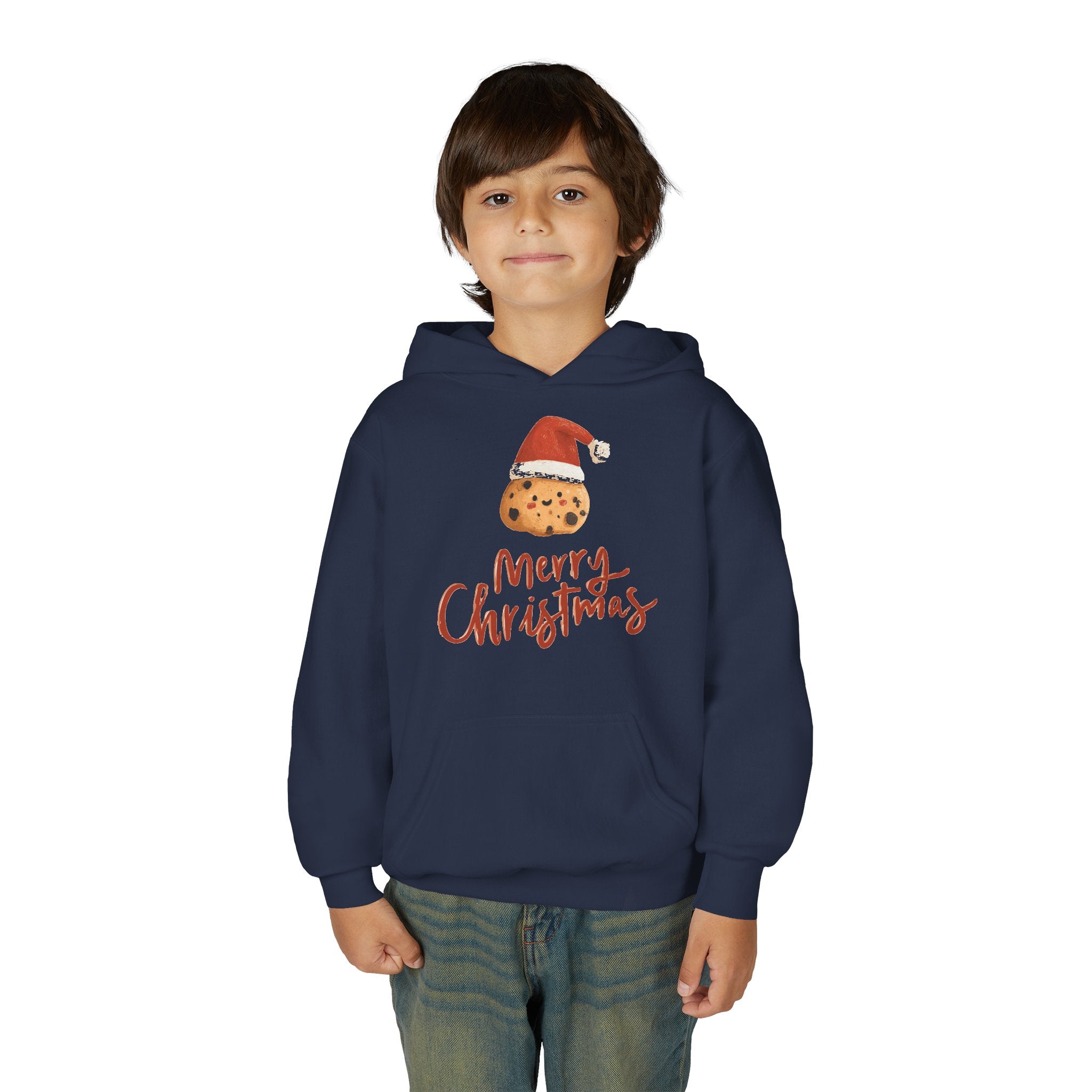 Christmas Cookie Youth Heavy Blend Hooded Sweatshirt
