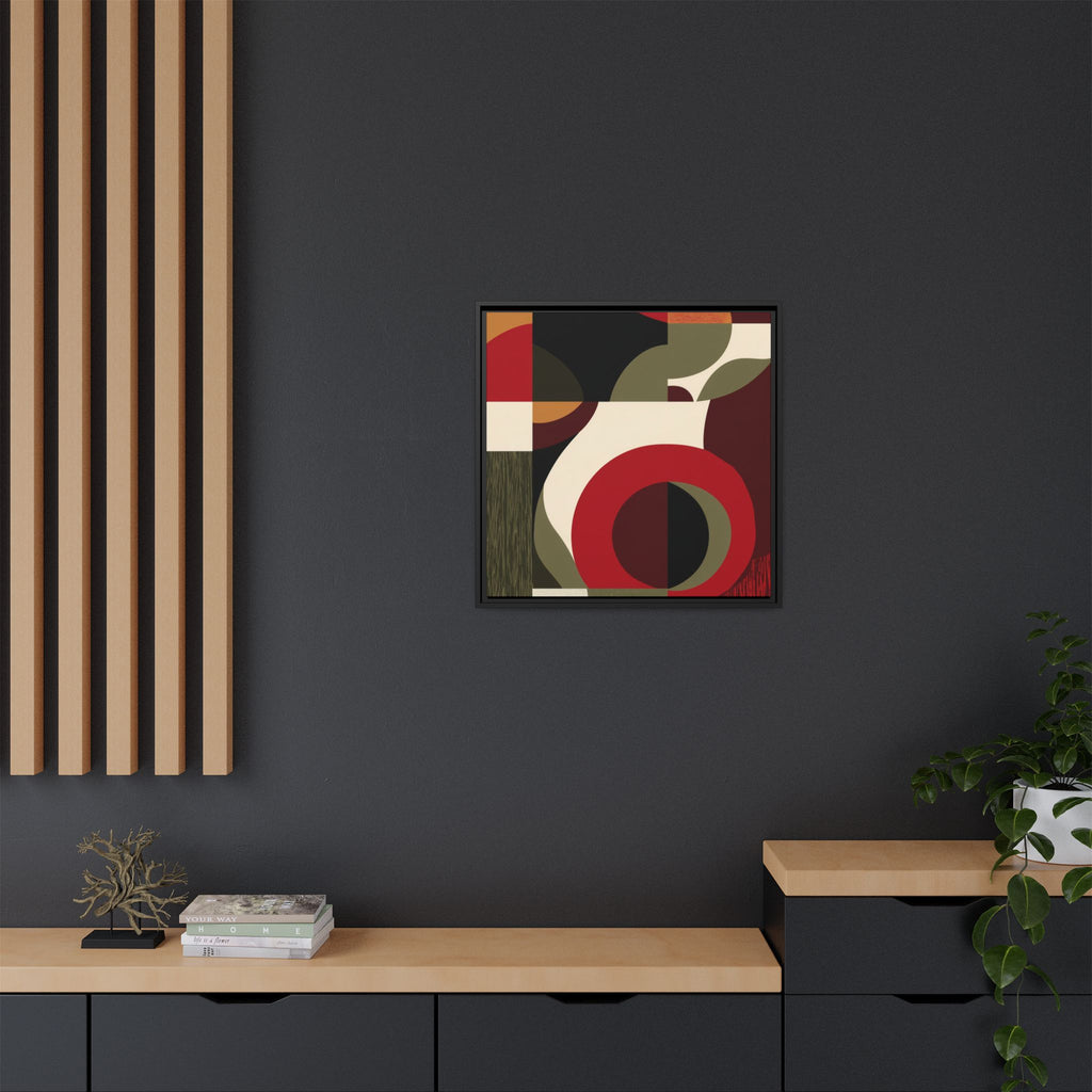 Geometric Intersections: Mid-Century Modern Design, Abstract Architectural Composition, Rhythmic Curved Forms   |   Custom Orders Accepted