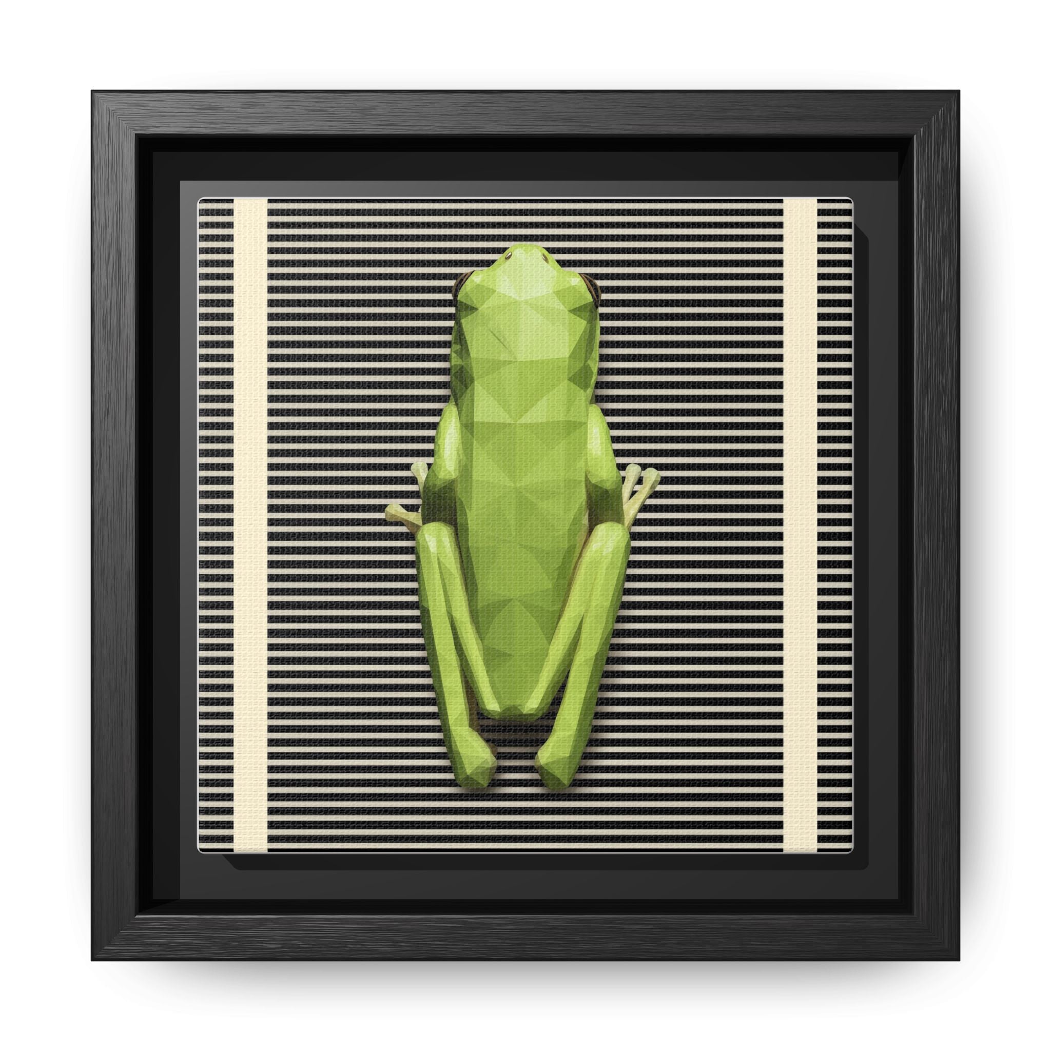 Geometric Amphibian: Low-Poly Frog Design, Digital Art Minimalism   |  Personalized & Custom Orders Available