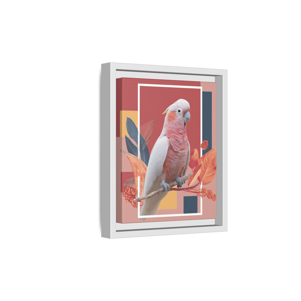 Geometric Cockatoo: Prismatic Wildlife Portrait, Modern Avian Art Series   |    Custom Orders Available