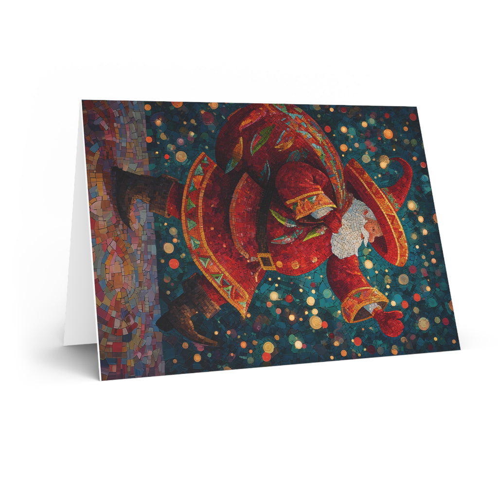 Christmas Salsa Dancing Greeting Card