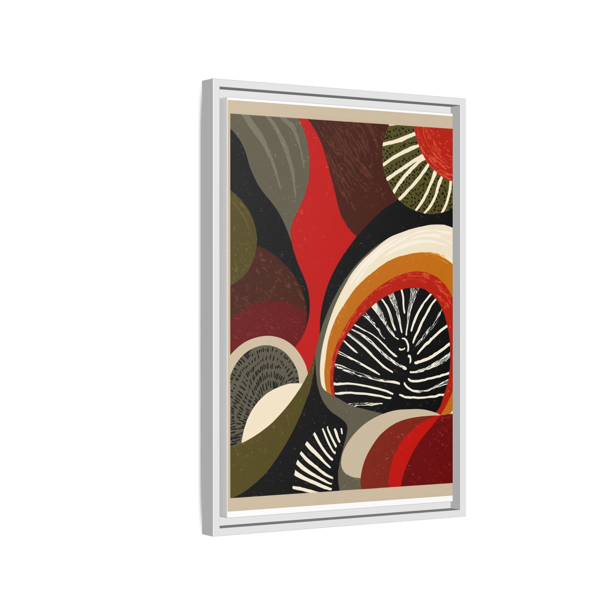 Geometric Rhythm: Abstract Composition, Mid-Century Modern Art, Radial Design Inspiration   |   Custom Orders Accepted