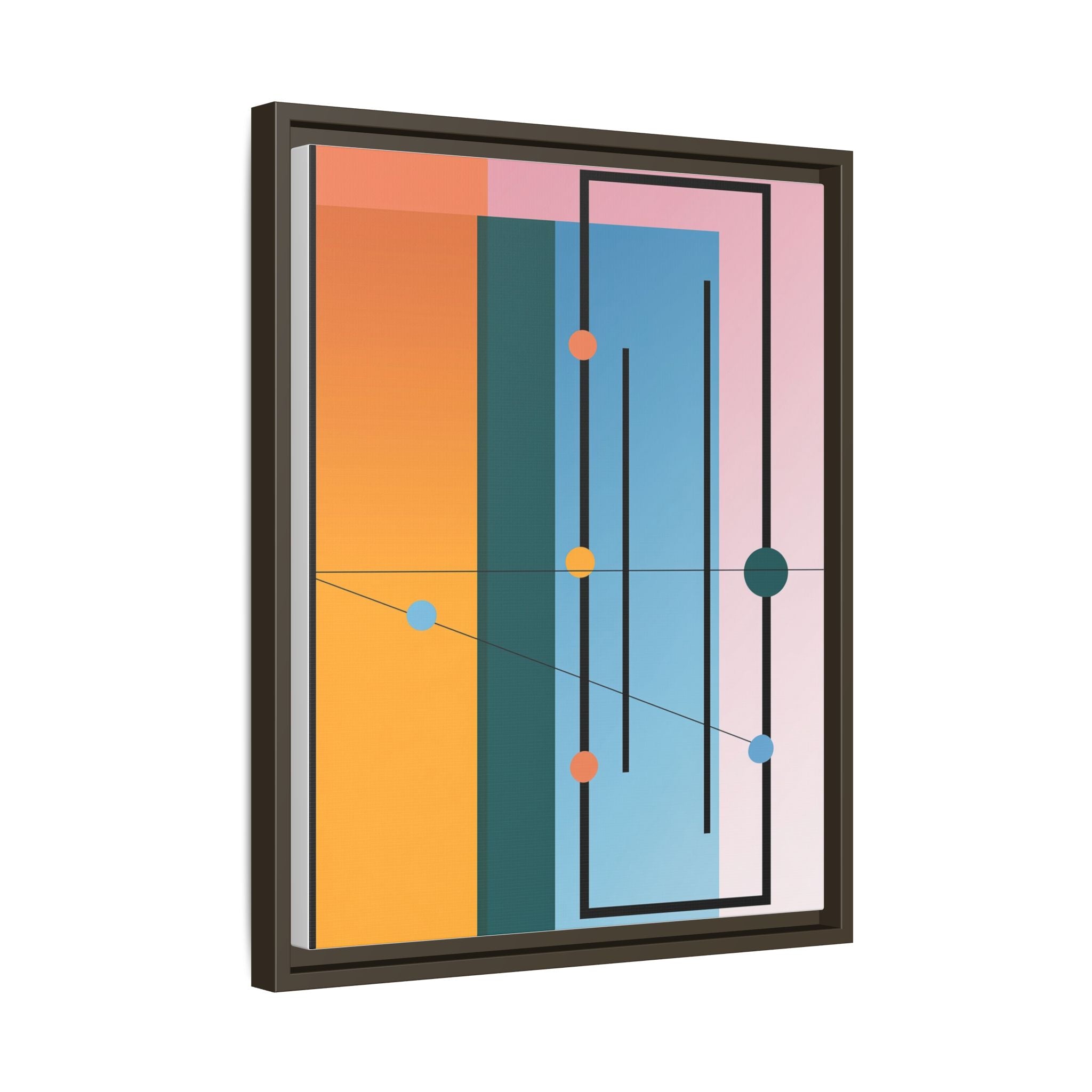 Geometric Harmony: Constructivist Color Planes, Modernist Composition, Abstract Spatial Rhythm   |   Custom Orders Accepted