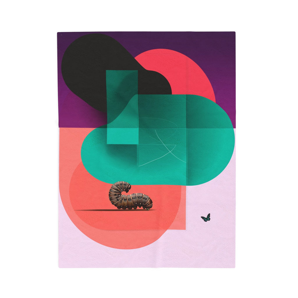 Metamorphosis of Geometry: Abstract Modernist Design, Vibrant Geometric Composition   |    Custom Orders Available