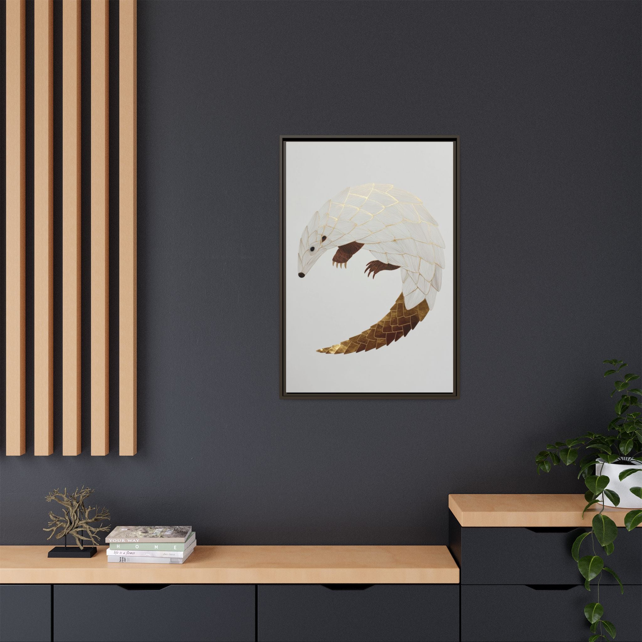 Geometric Hedgehog: Architectural Animal Portrait, Layered Geometric Illustration   |  Personalized & Custom Orders Available