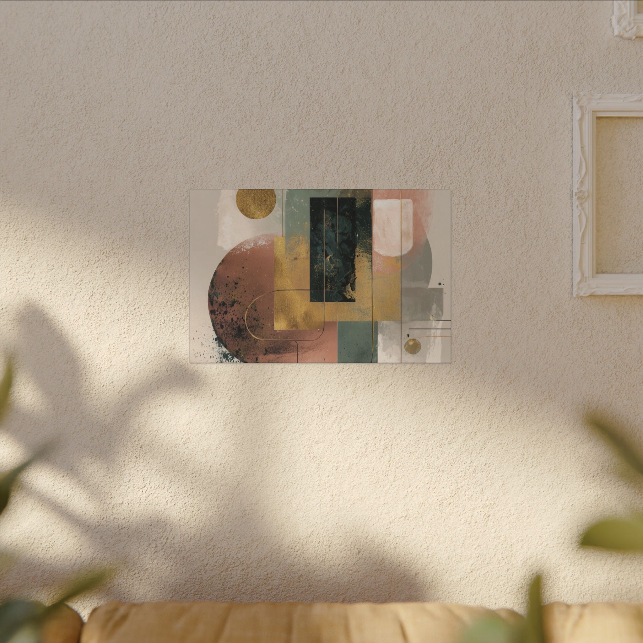 Geometric Harmony: Abstract Composition, Modernist Minimalism, Ethereal Design Layers   |   Custom Orders Accepted