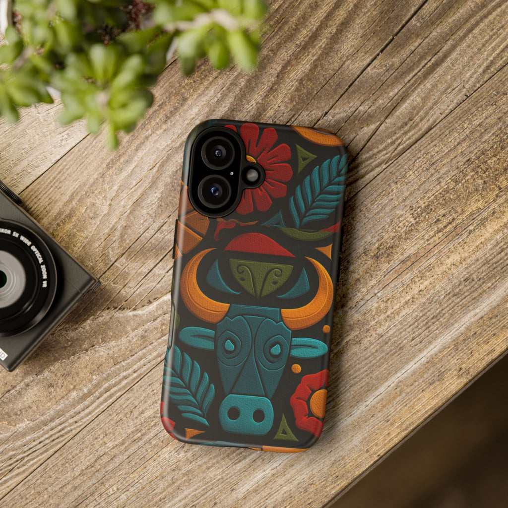 Vibrant Phone Case featuring Spanish Culture | Tough Cases | Travel Gift, Art Lover's Accessory, Colorful Cover, Unique Design