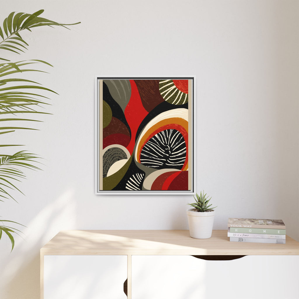 Geometric Rhythm: Abstract Composition, Mid-Century Modern Art, Radial Design Inspiration   |   Custom Orders Accepted