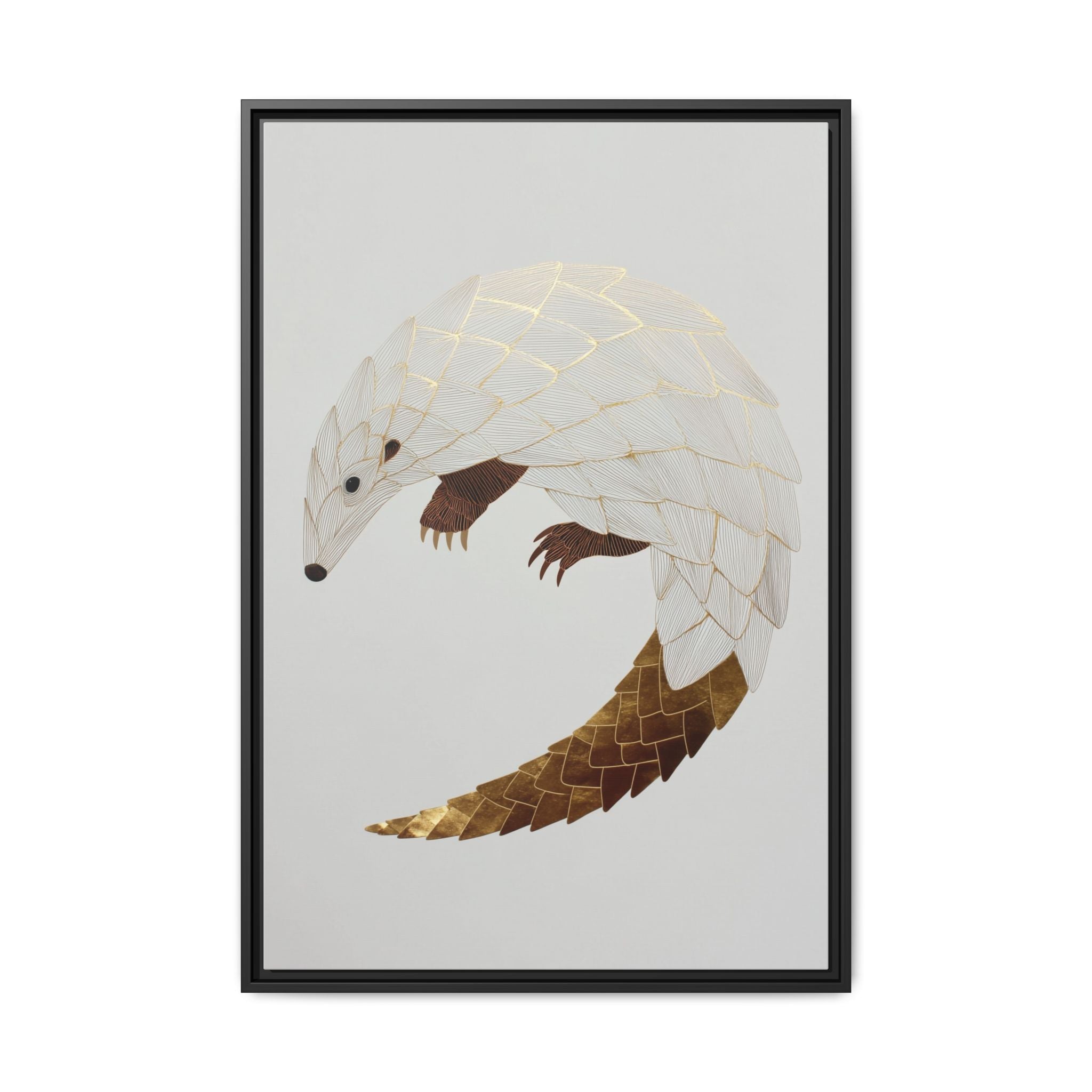 Geometric Hedgehog: Architectural Animal Portrait, Layered Geometric Illustration   |  Personalized & Custom Orders Available