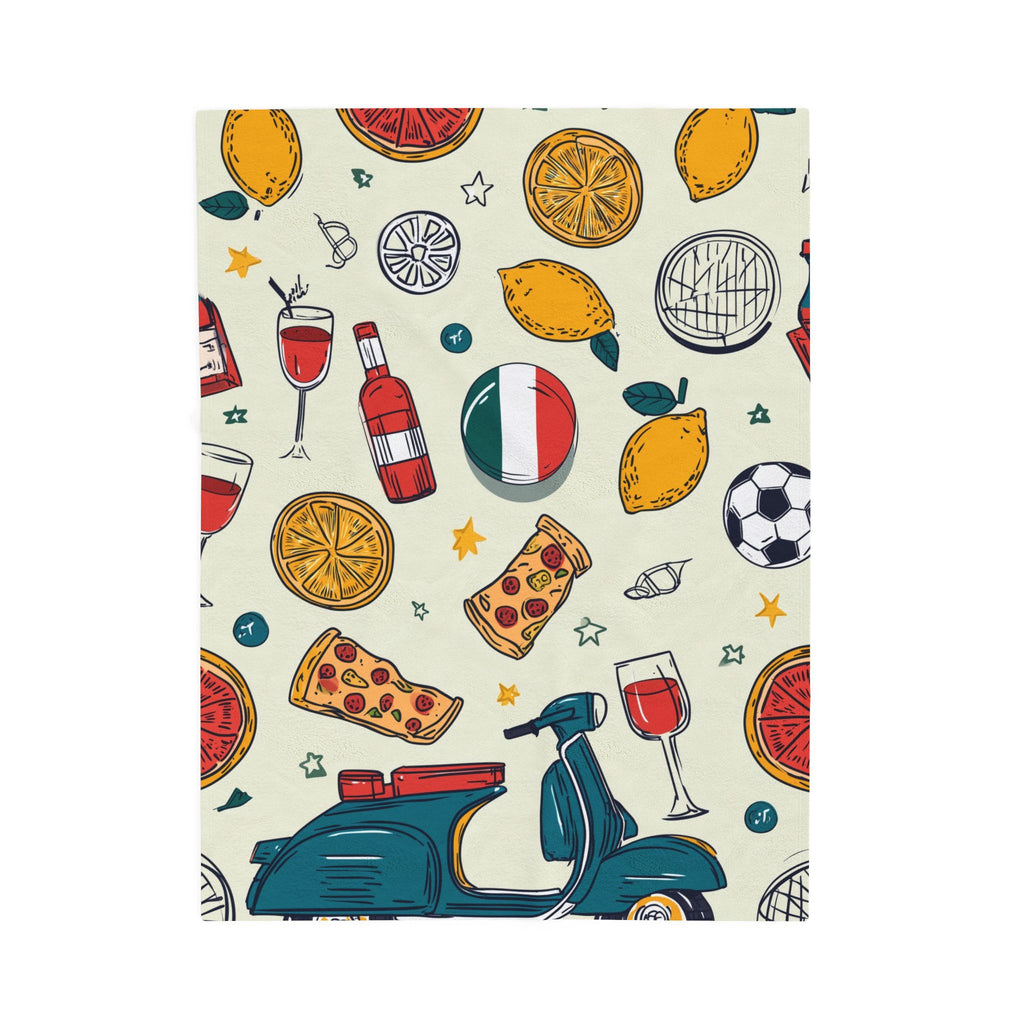 Italian Vibes: Dolce Vita Illustrated, Cultural Mosaic Pattern   |   Custom Orders Accepted