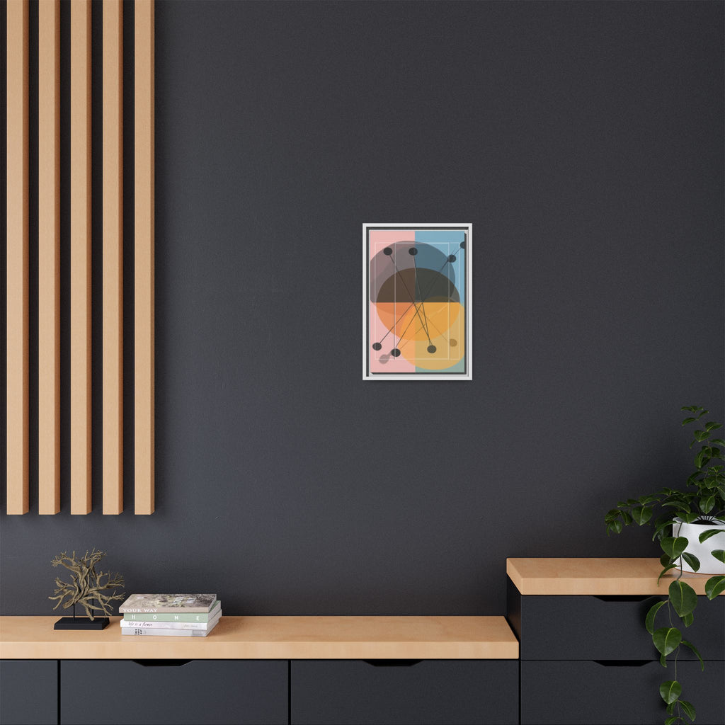 Geometric Intersections: Pastel Quadrants, Mid-Century Minimalism, Network Nodes   |   Custom Orders Accepted