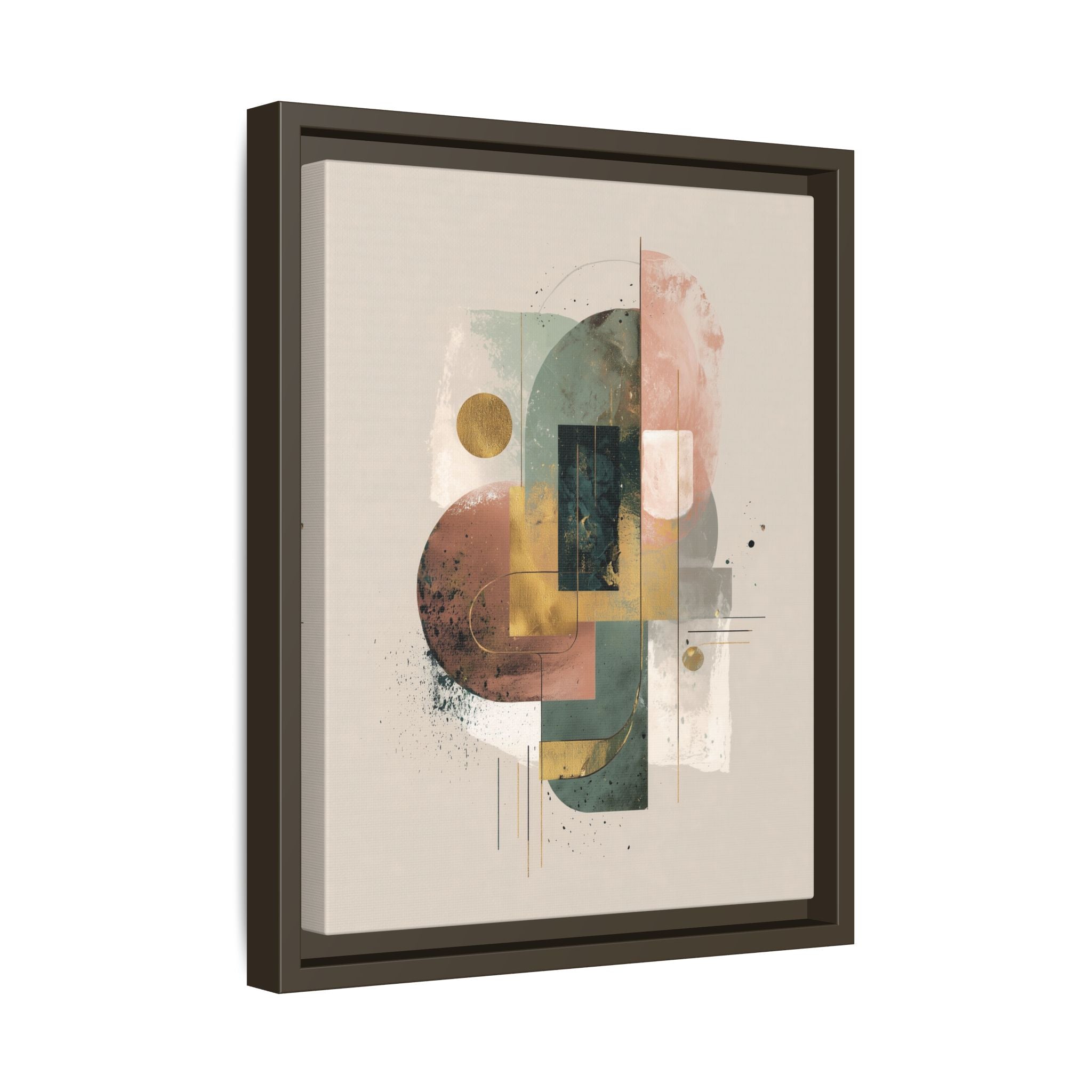 Organic Geometries: Fragmented Forms, Digital Abstract Composition, Layered Minimalist Art   |   Custom Orders Accepted