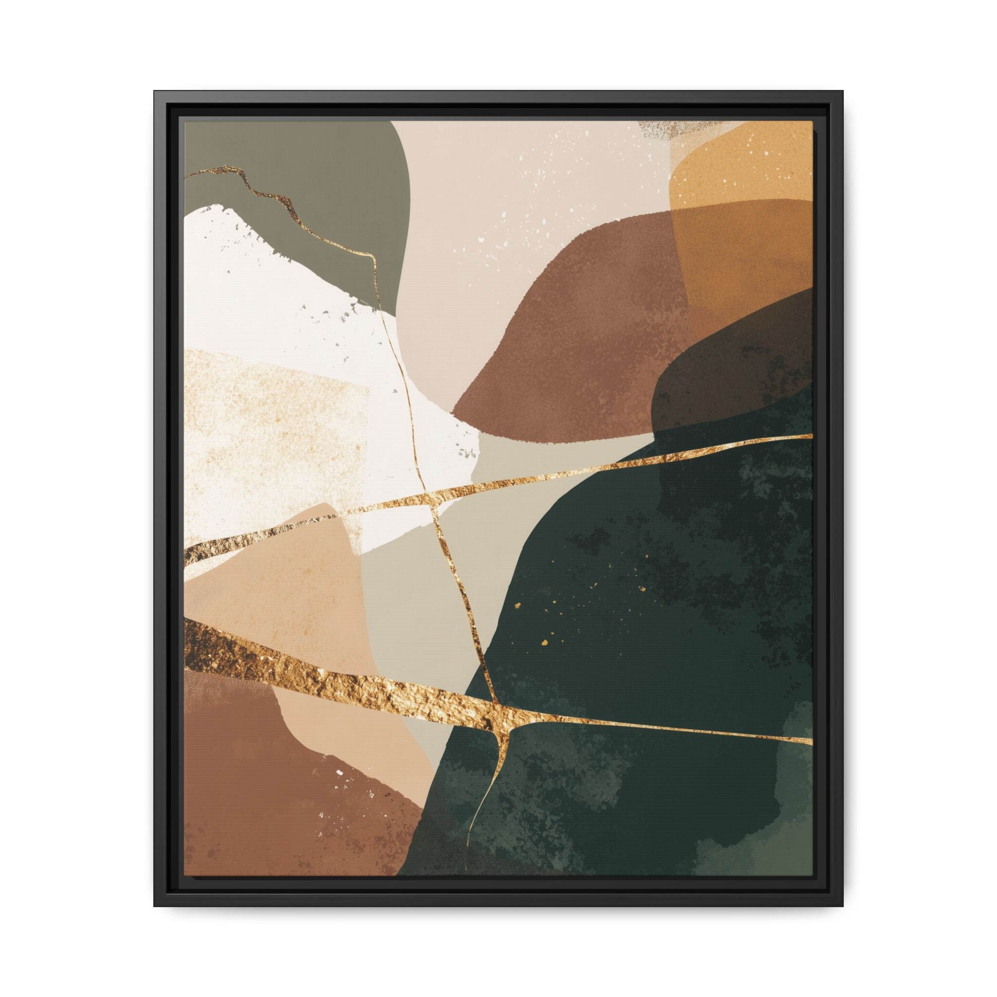 Geological Whispers: Organic Abstractions, Metallic Landscapes, Contemporary Minimalist Design   |   Custom Orders Accepted