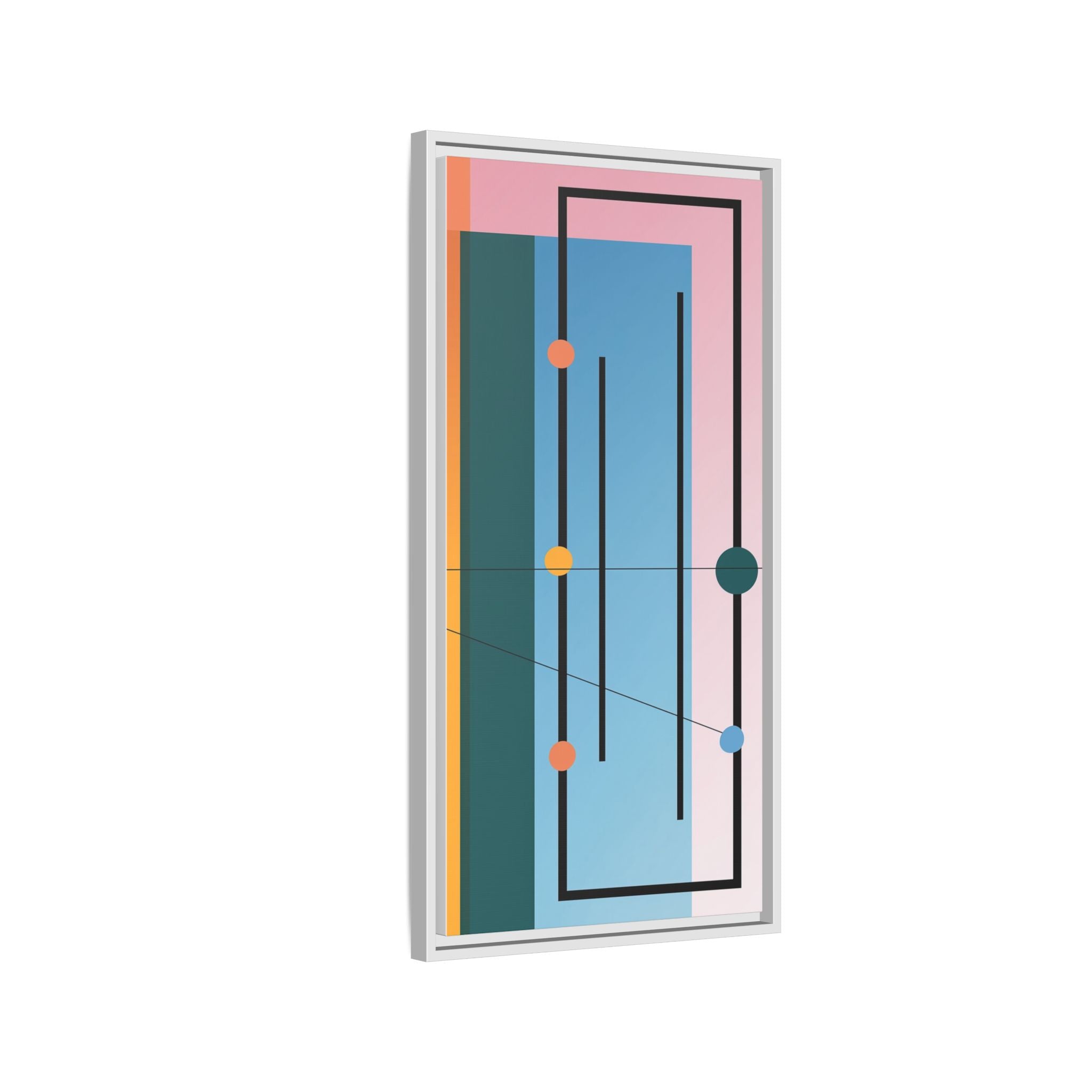 Geometric Harmony: Constructivist Color Planes, Modernist Composition, Abstract Spatial Rhythm   |   Custom Orders Accepted