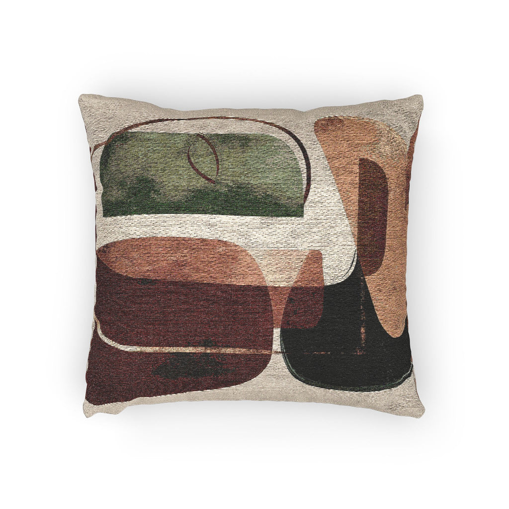 Organic Geometries: Abstract Shapes in Earthy Tones, Mid-Century Modern Composition   |    Custom Orders Available