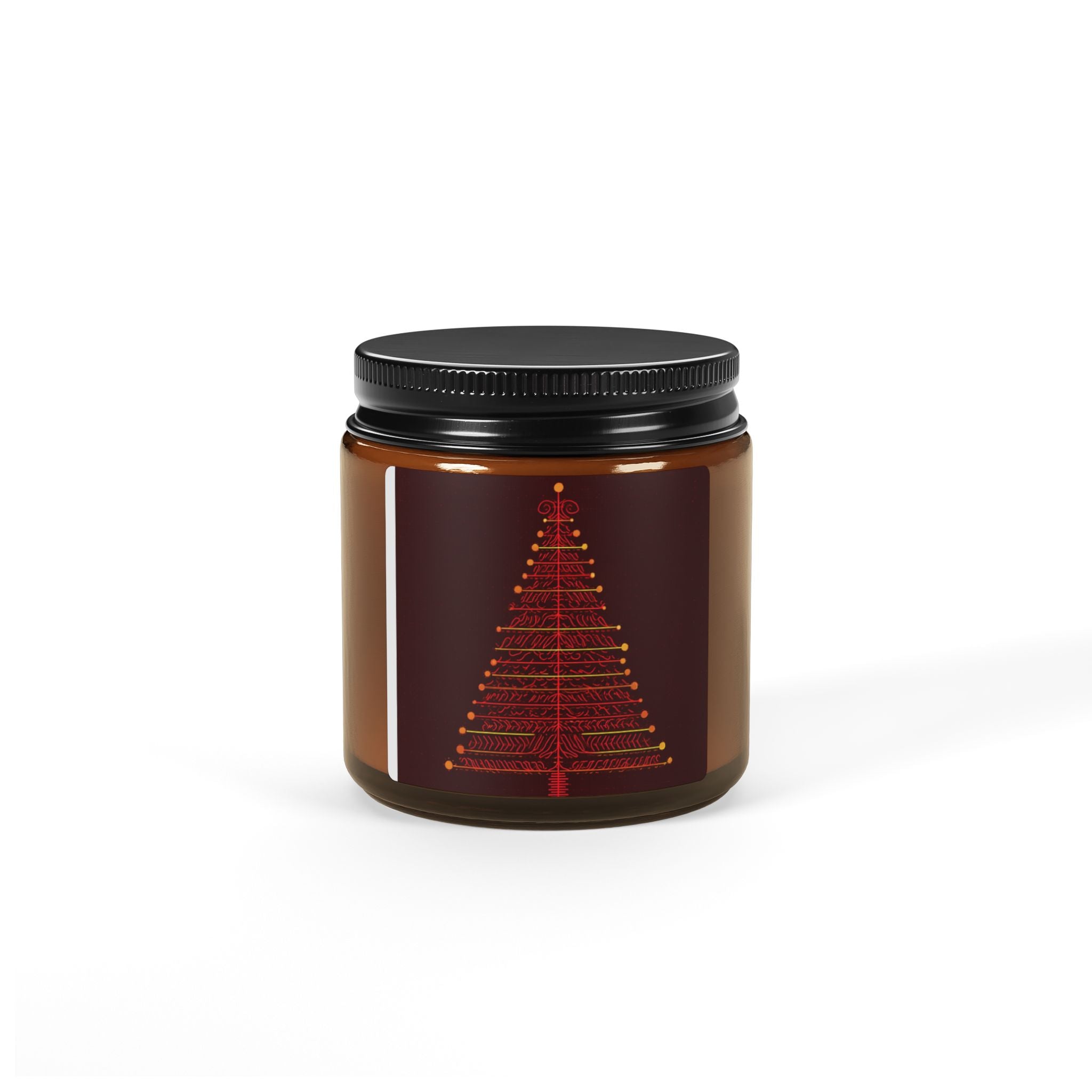 Festive Scented Soy Candle, Holiday Candle, Christmas Home Decor, Cozy Aromatherapy Gift, Winter Scented Jar