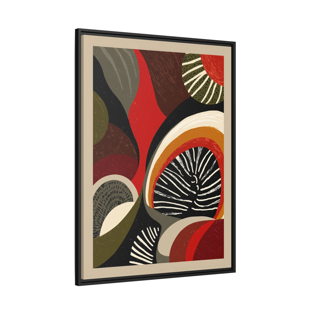 Geometric Rhythm: Abstract Composition, Mid-Century Modern Art, Radial Design Inspiration   |   Custom Orders Accepted